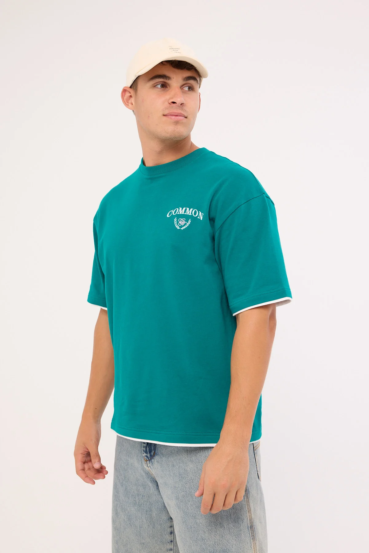 Common Need Arch Heavyweight Easy Tee Jade - Image 5