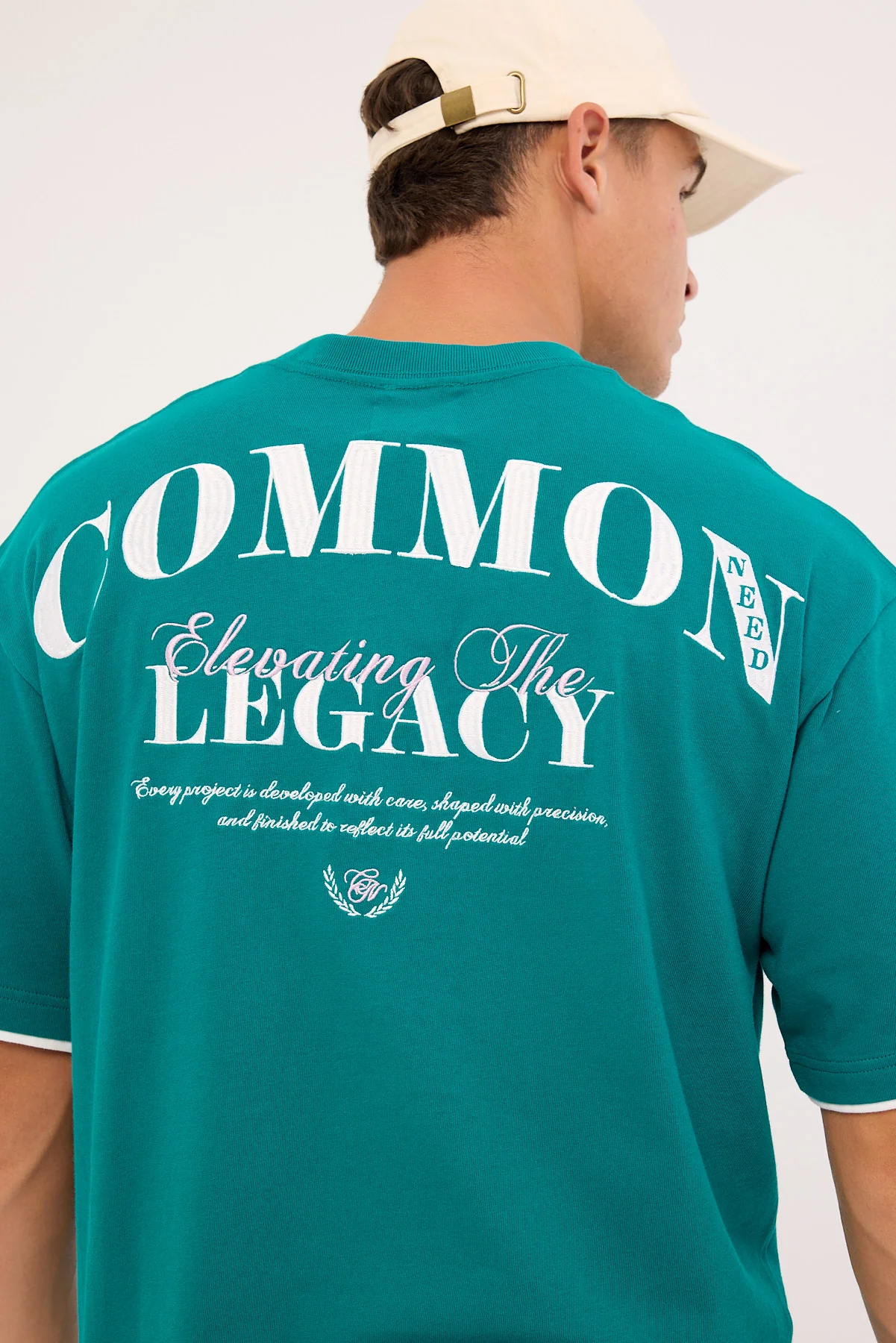 Common Need Arch Heavyweight Easy Tee Jade - Image 6