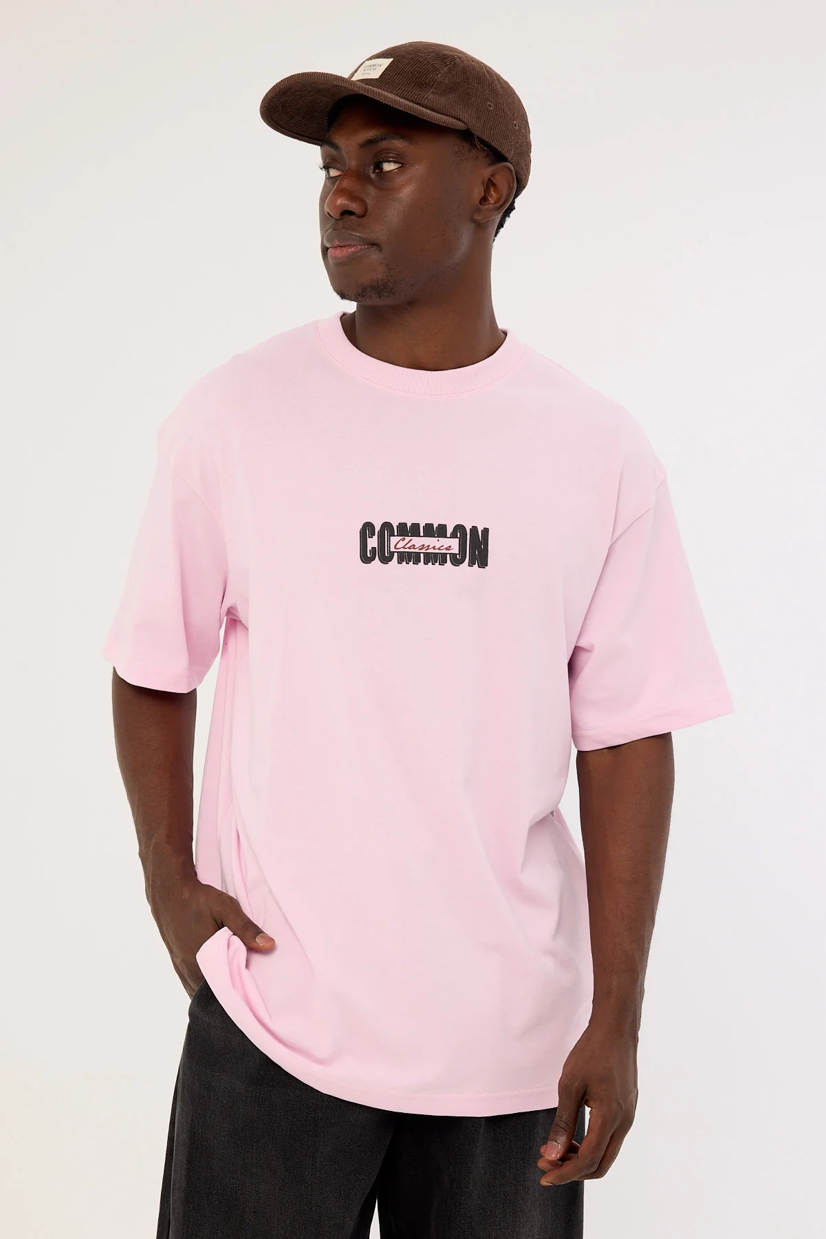 Common Need Article Heavyweight Boxy Tee Pink - Image 3