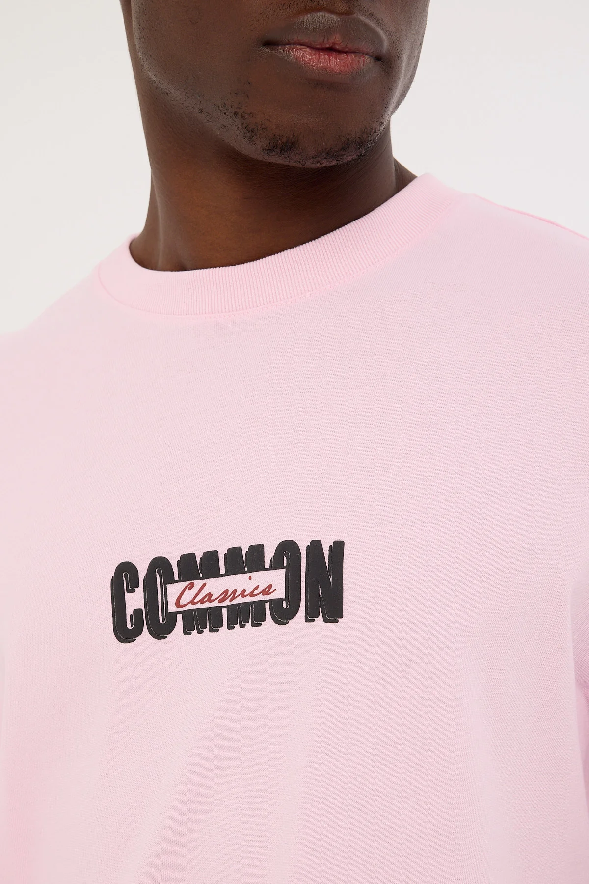Common Need Article Heavyweight Boxy Tee Pink - Image 4