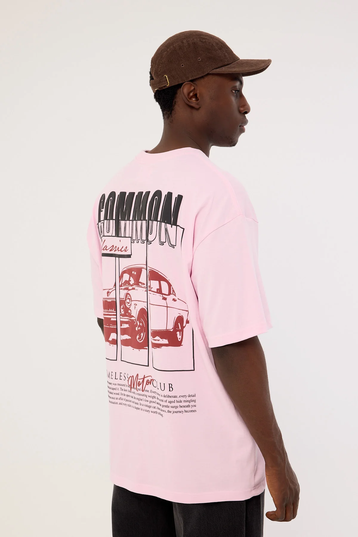 Common Need Article Heavyweight Boxy Tee Pink - Image 5