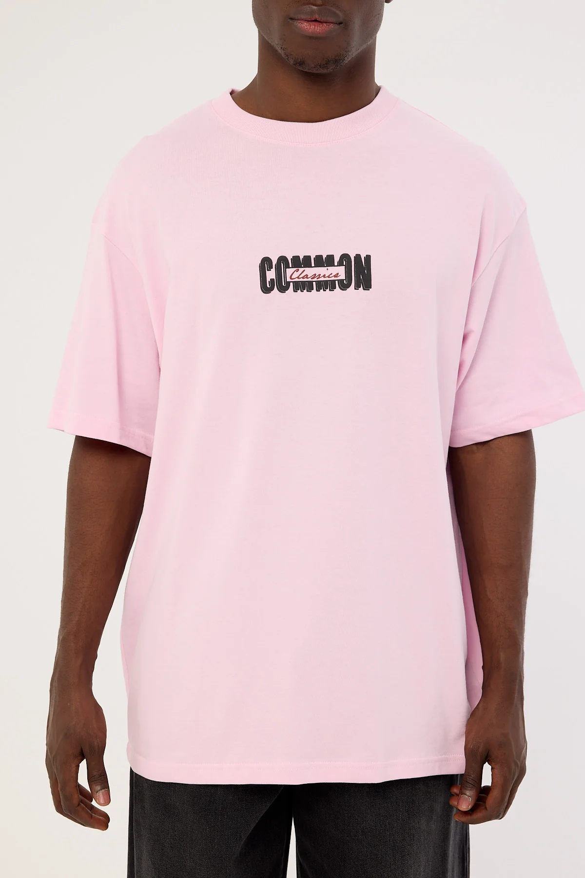 Common Need Article Heavyweight Boxy Tee Pink - Image 6
