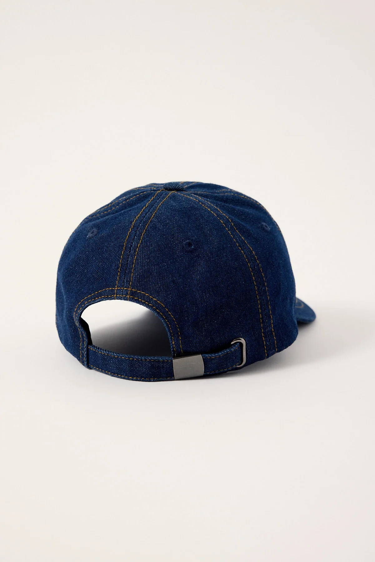 Common Need Atlas Denim Dad Cap Raw Indigo - Image 4