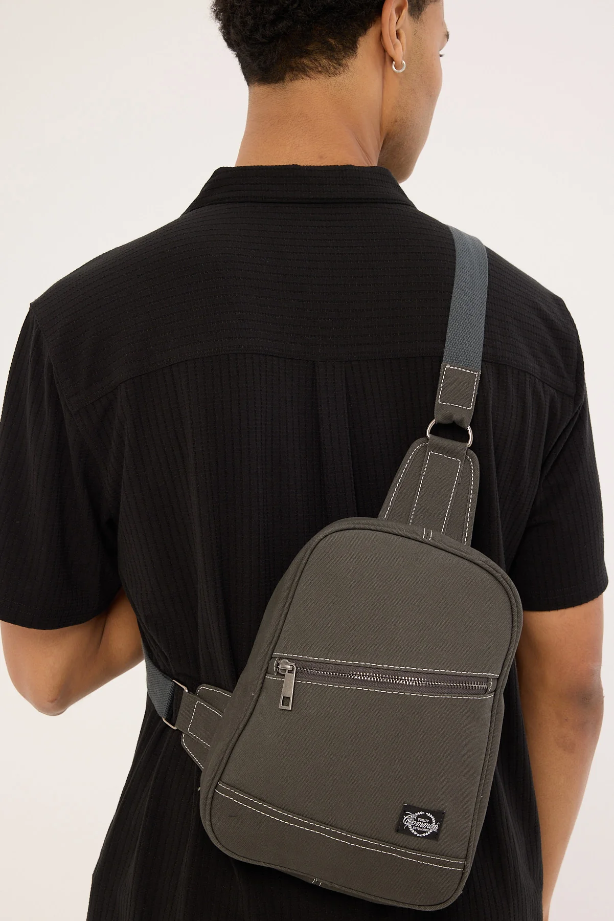Common Need Avenue Crossbody Bag Washed Charcoal - Image 2