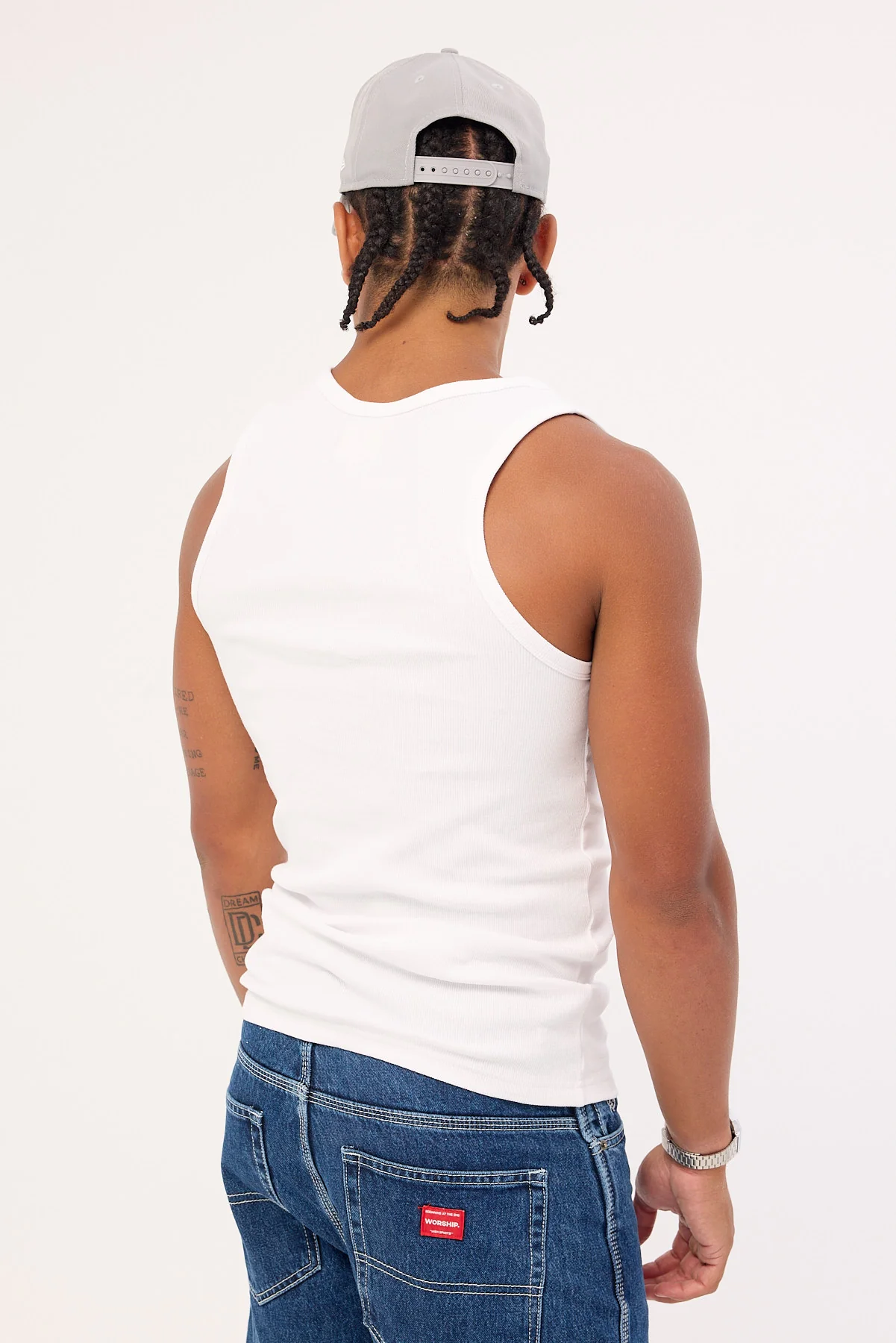 Common Need Boardmaker Singlet White - Image 6