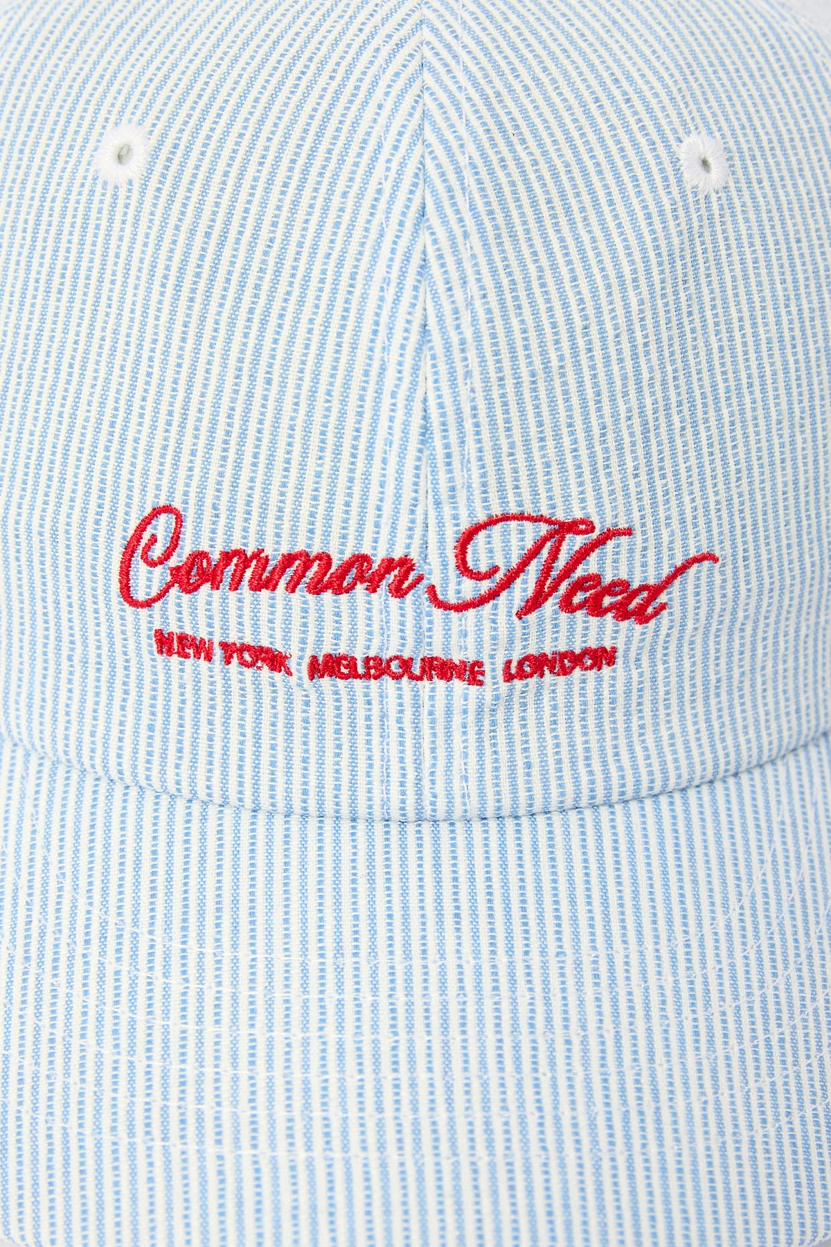 Common Need Cities Mid Profile Cap Blue Stripe - Image 2