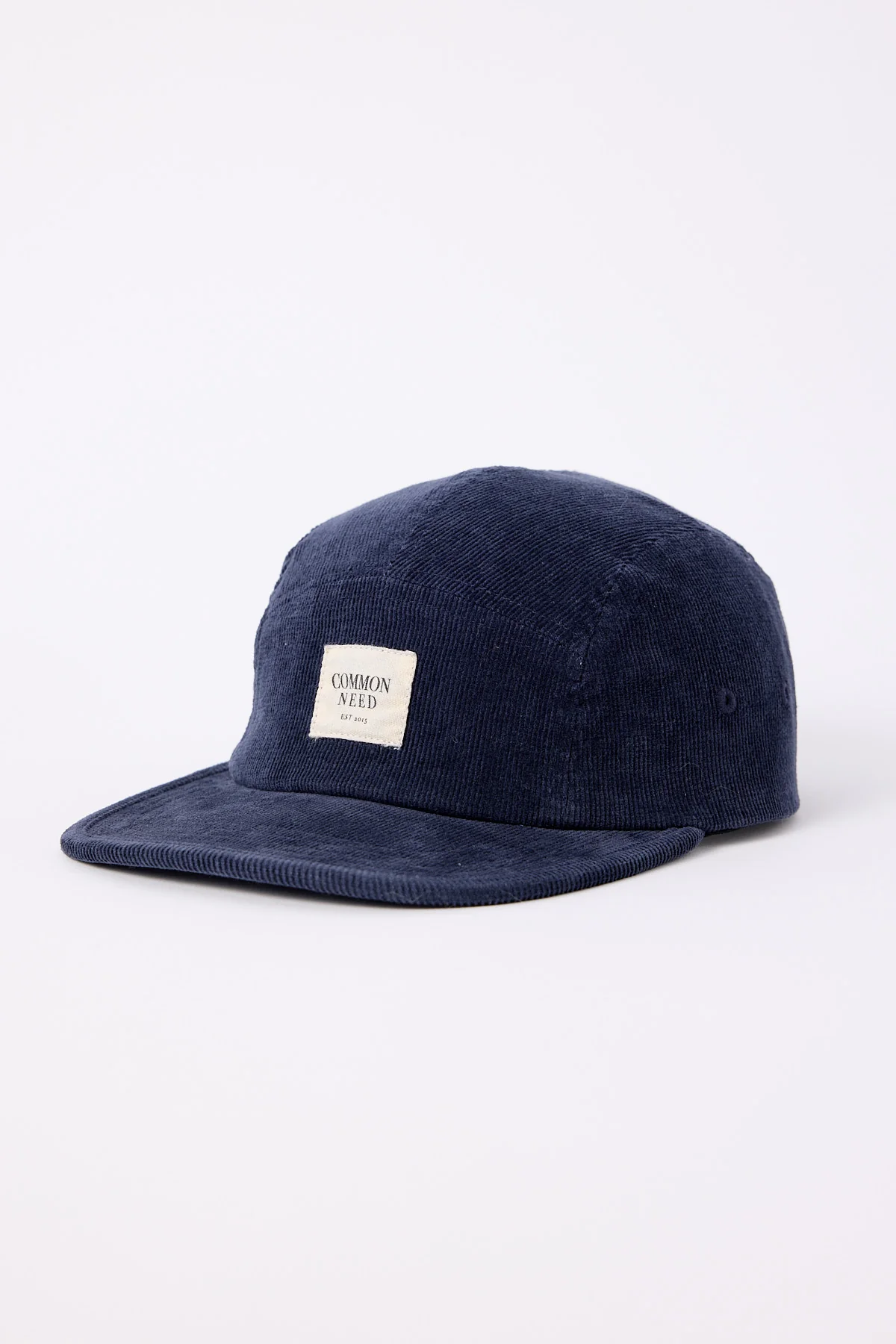 Common Need Classic Cord 5 Panel Cap Navy - Image 2
