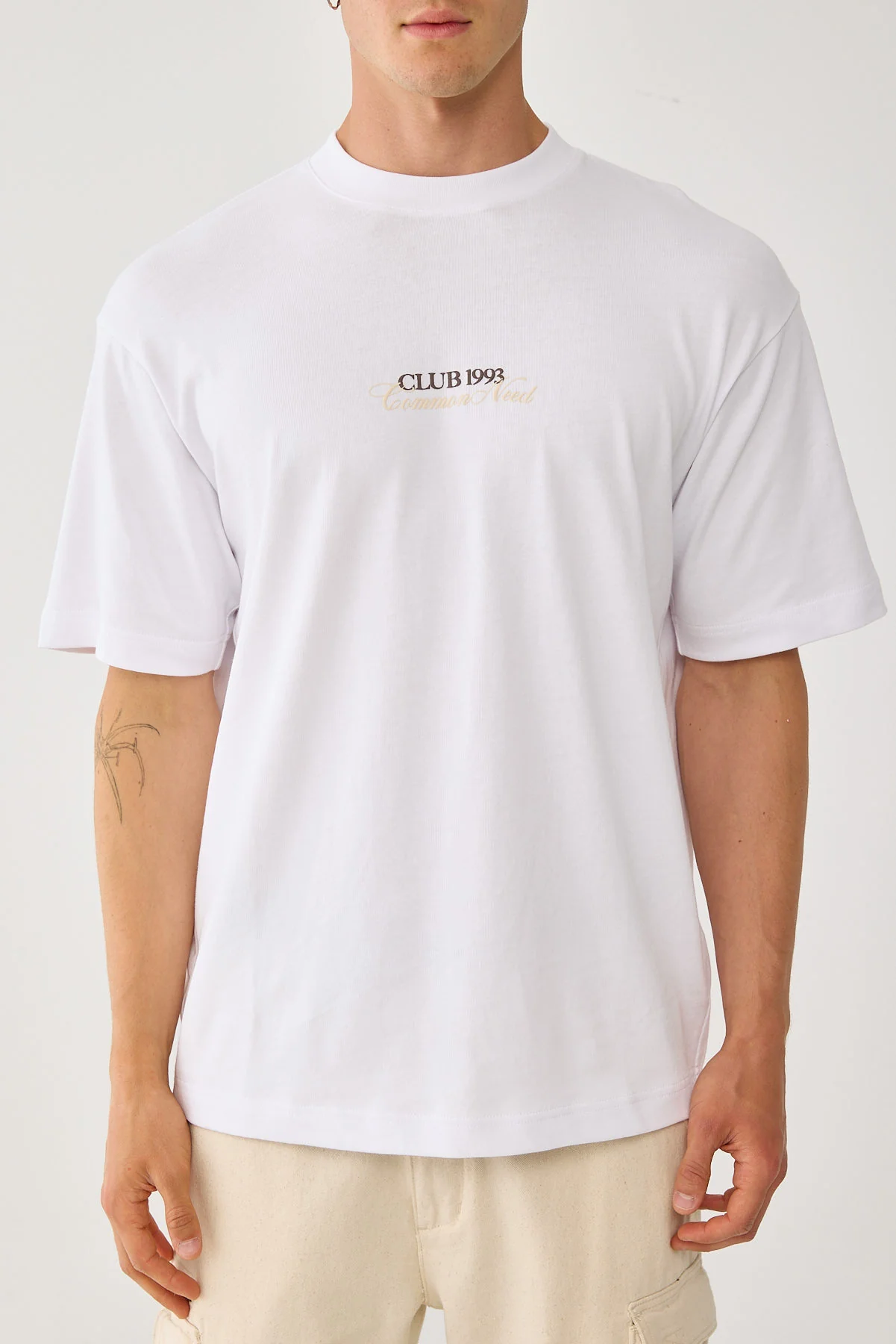 Common Need Club 1993 Heavyweight Boxy Tee White - Image 2