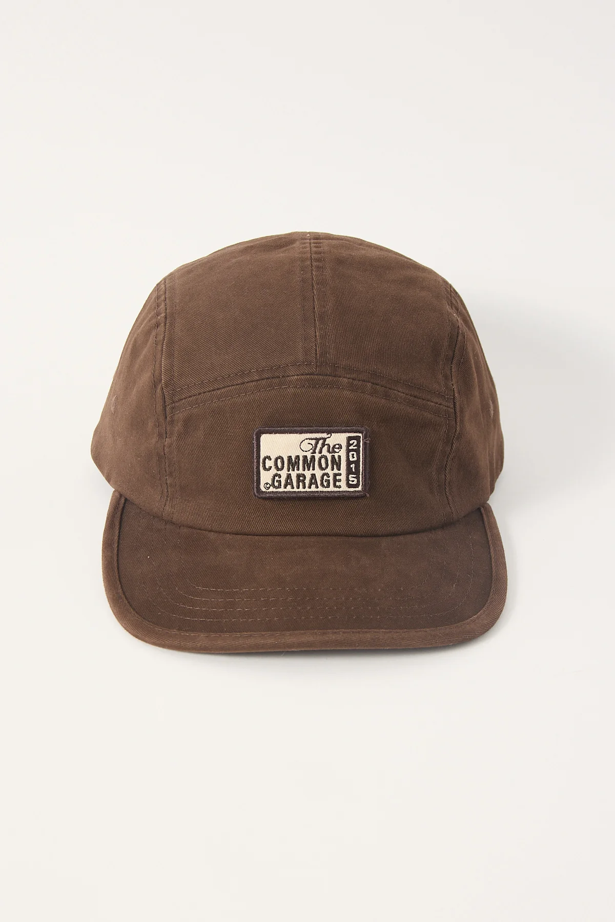 Common Need Coach 5 Panel Cap Washed Brown