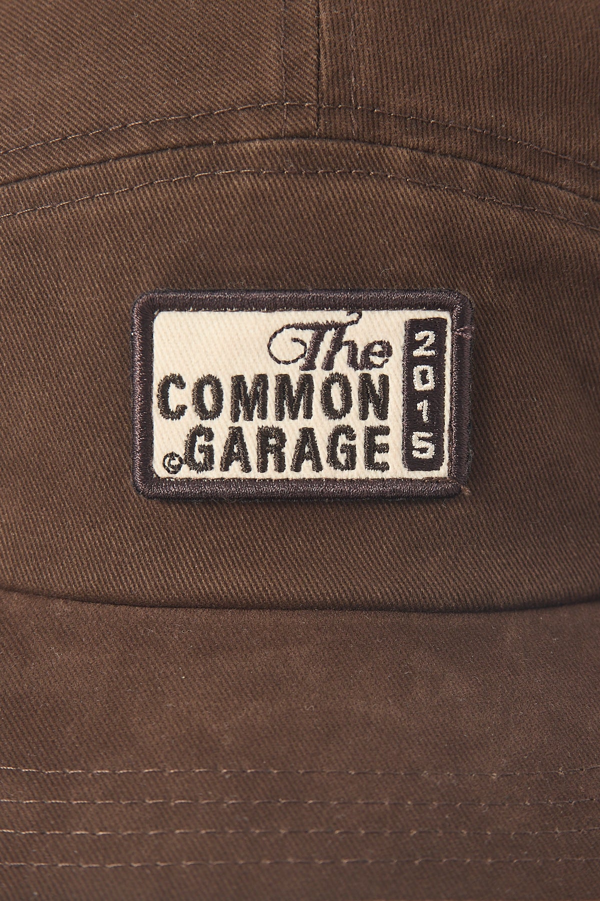 Common Need Coach 5 Panel Cap Washed Brown - Image 2