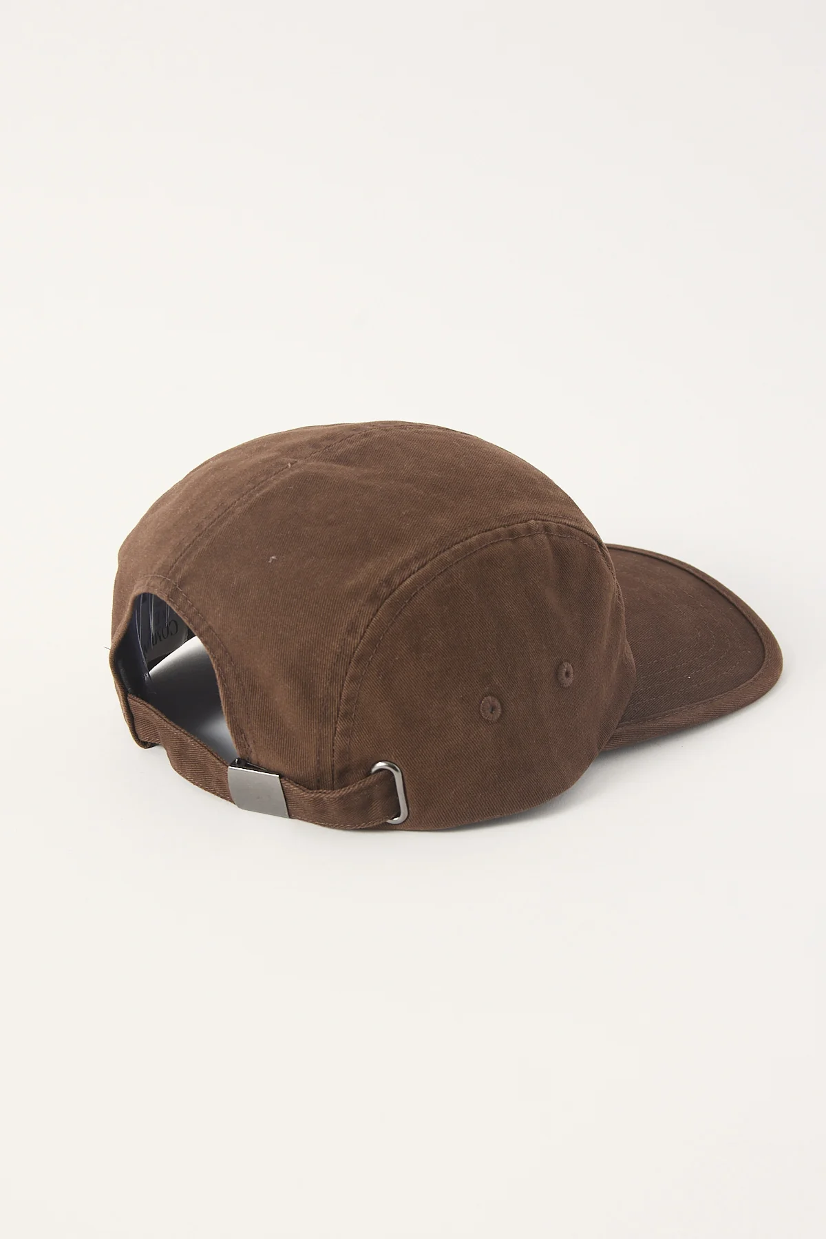 Common Need Coach 5 Panel Cap Washed Brown - Image 4