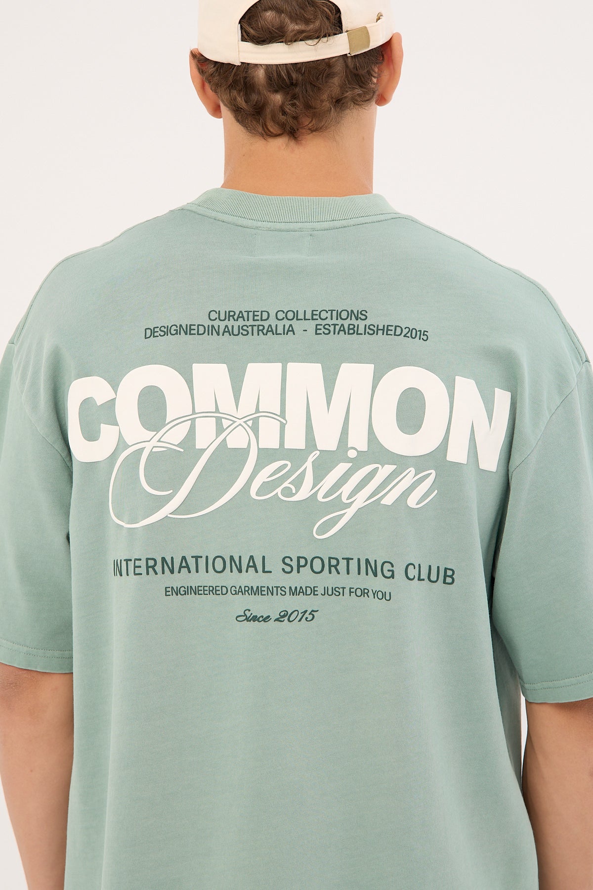 Common Need Compose Heavyweight Easy Tee Washed Jade - Image 6