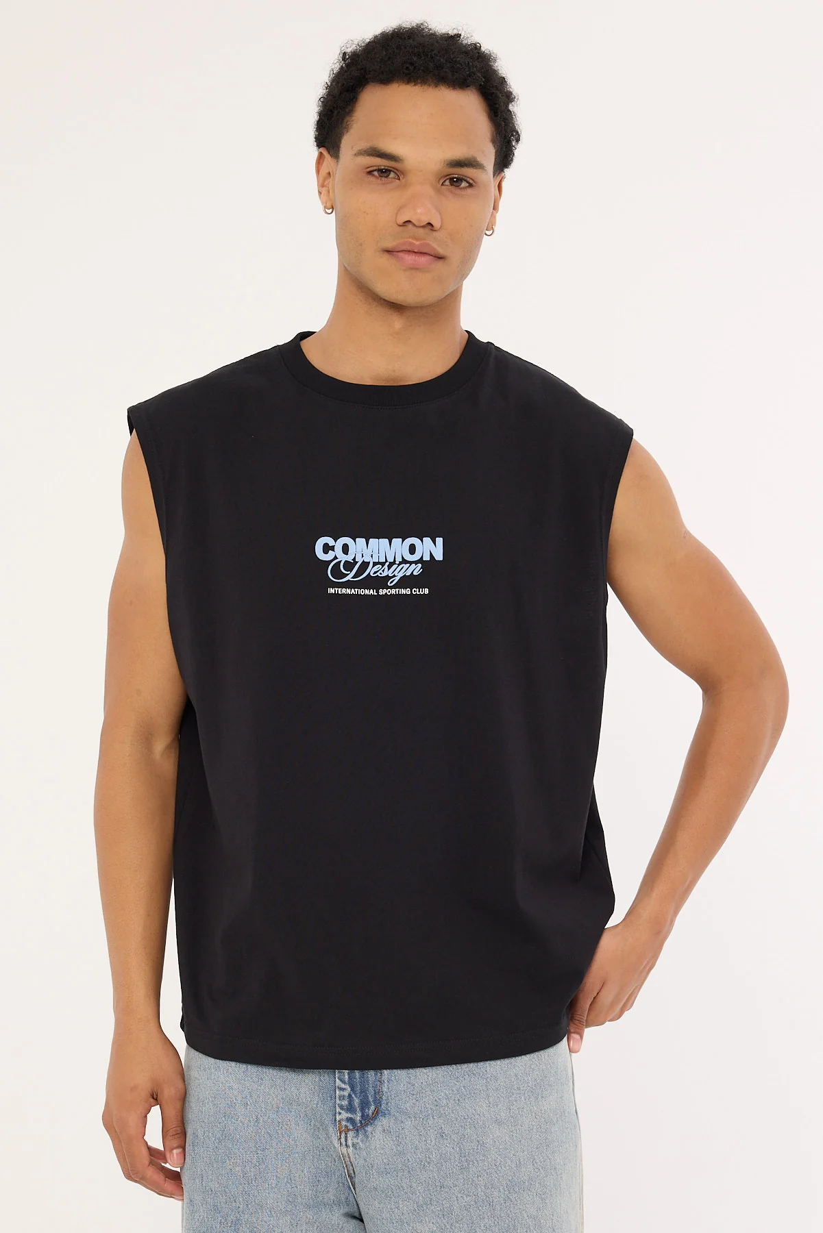 Common Need Compose Muscle Tank Black - Image 2