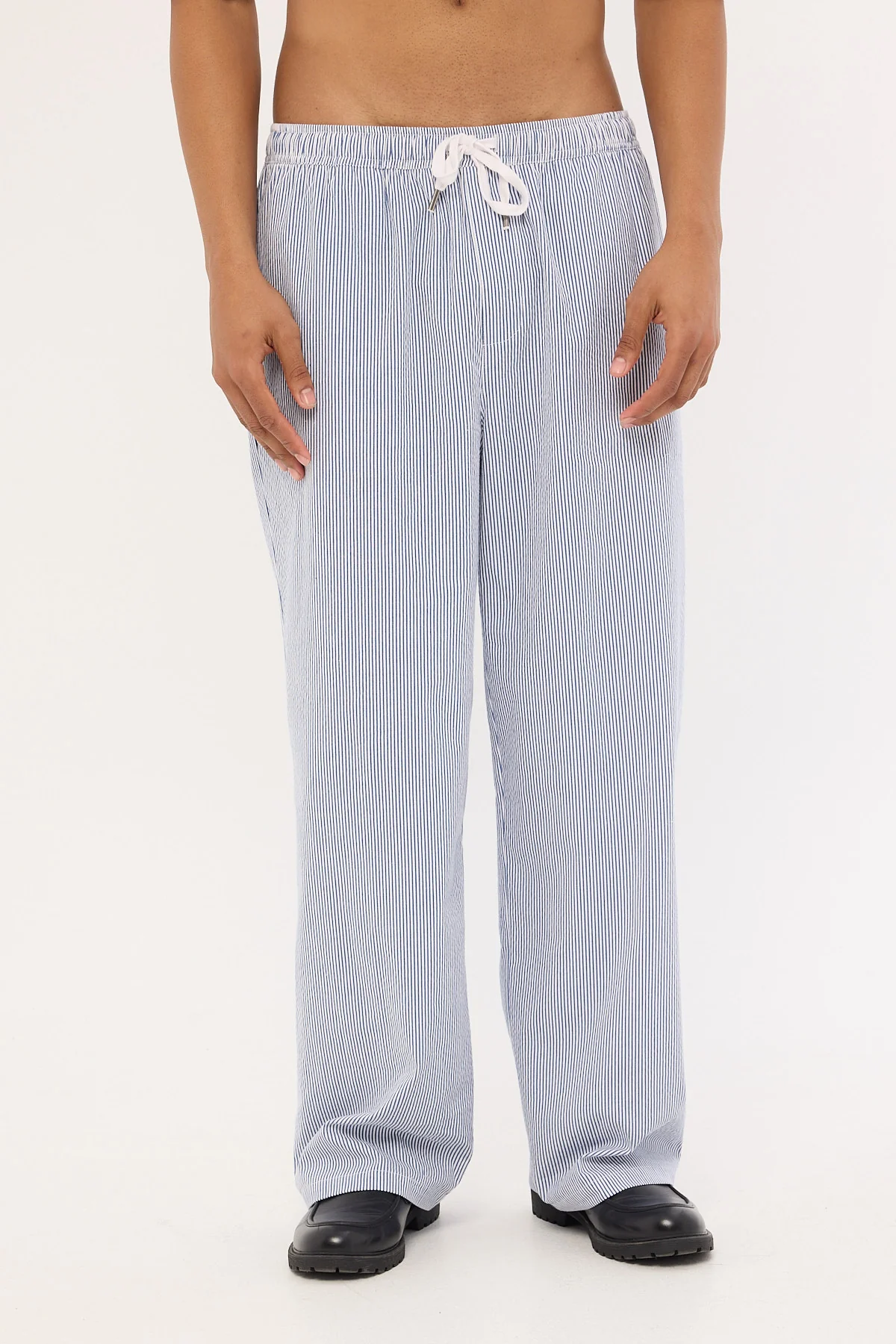 Common Need Costa Baggy Pant Blue Stripe - Image 7