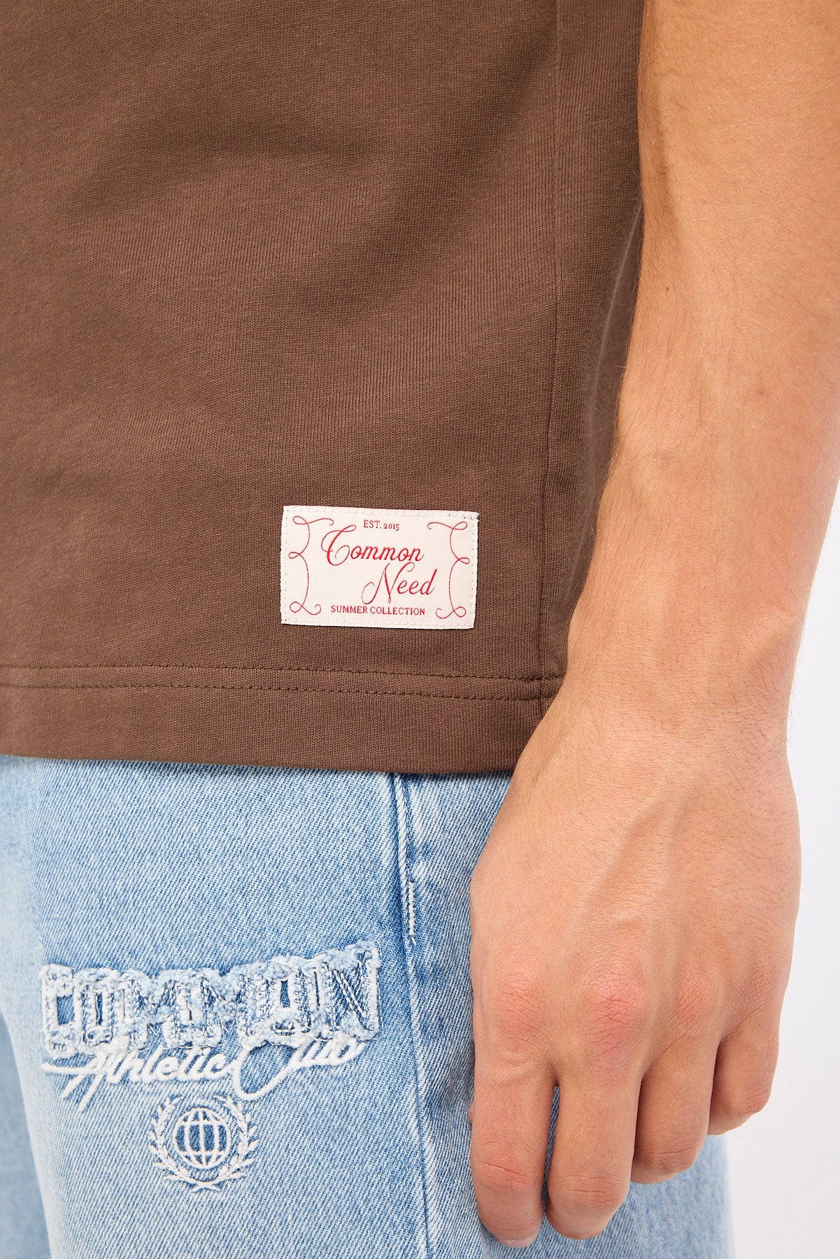 Common Need Dante Heavyweight Ringer Easy tee Fudge - Image 5