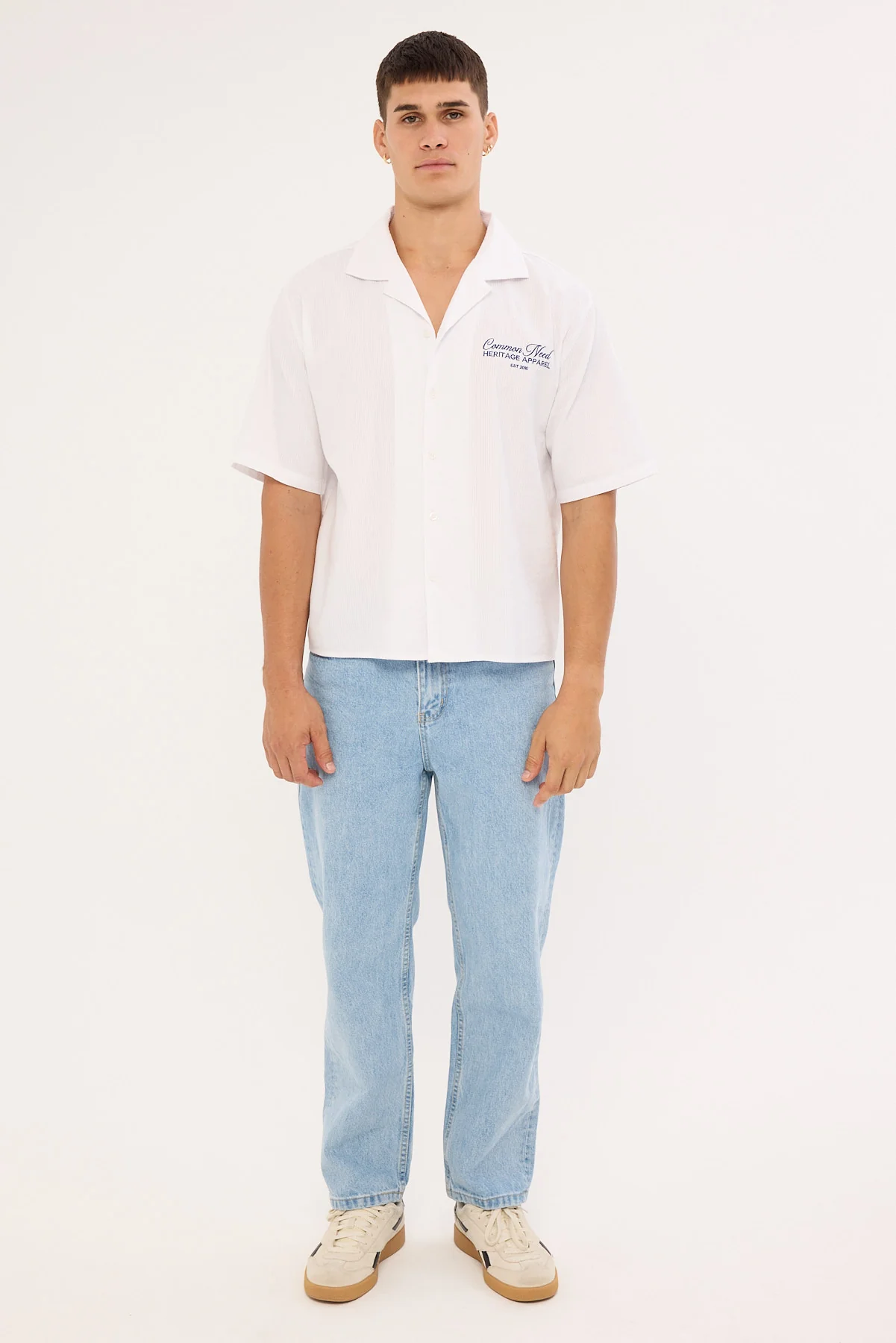 Common Need Direct Straight Jean Fog Blue Denim