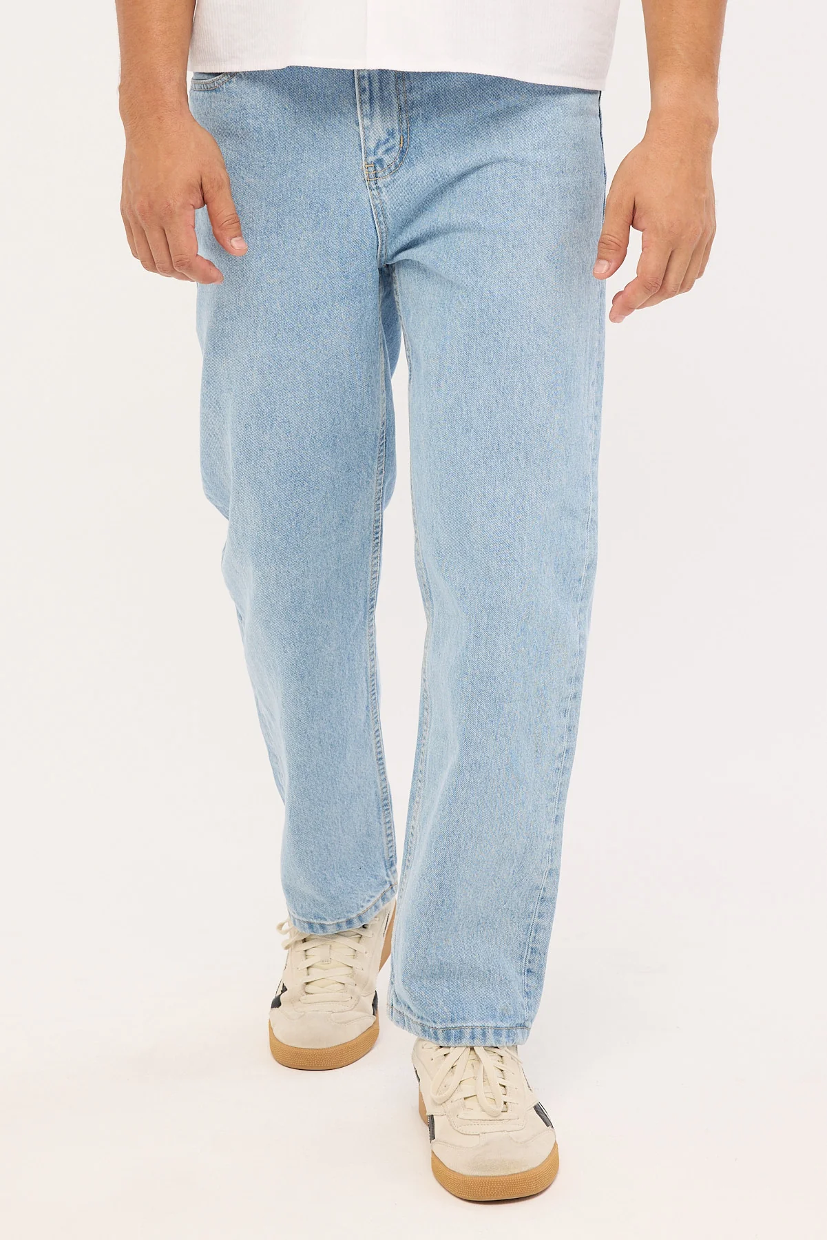 Common Need Direct Straight Jean Fog Blue Denim - Image 2