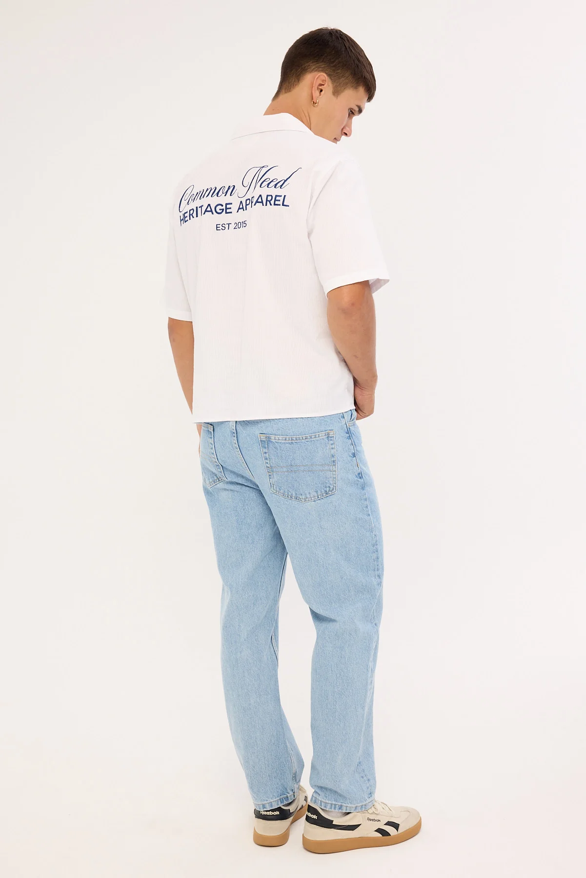 Common Need Direct Straight Jean Fog Blue Denim - Image 5