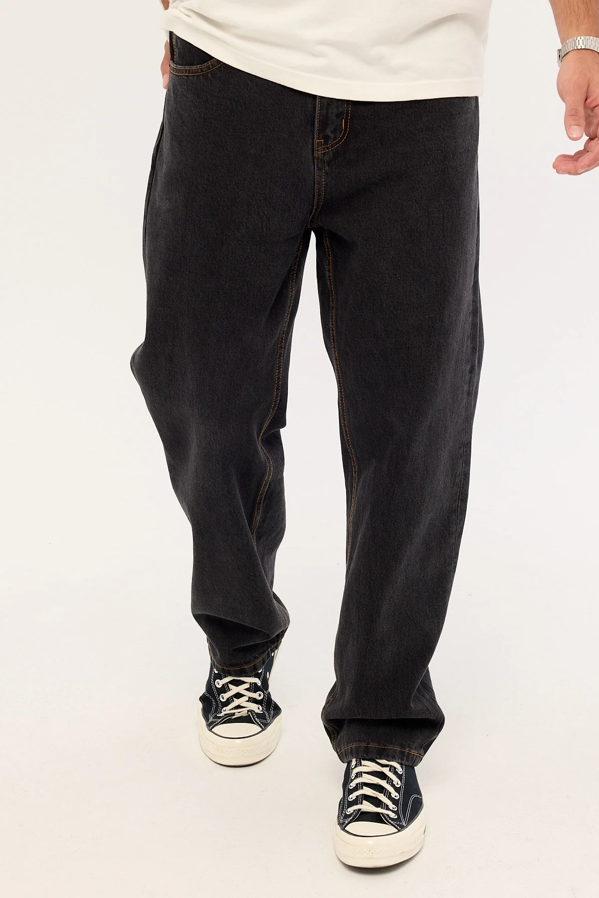Common Need Direct Straight Jean Storm Black Denim - Image 2