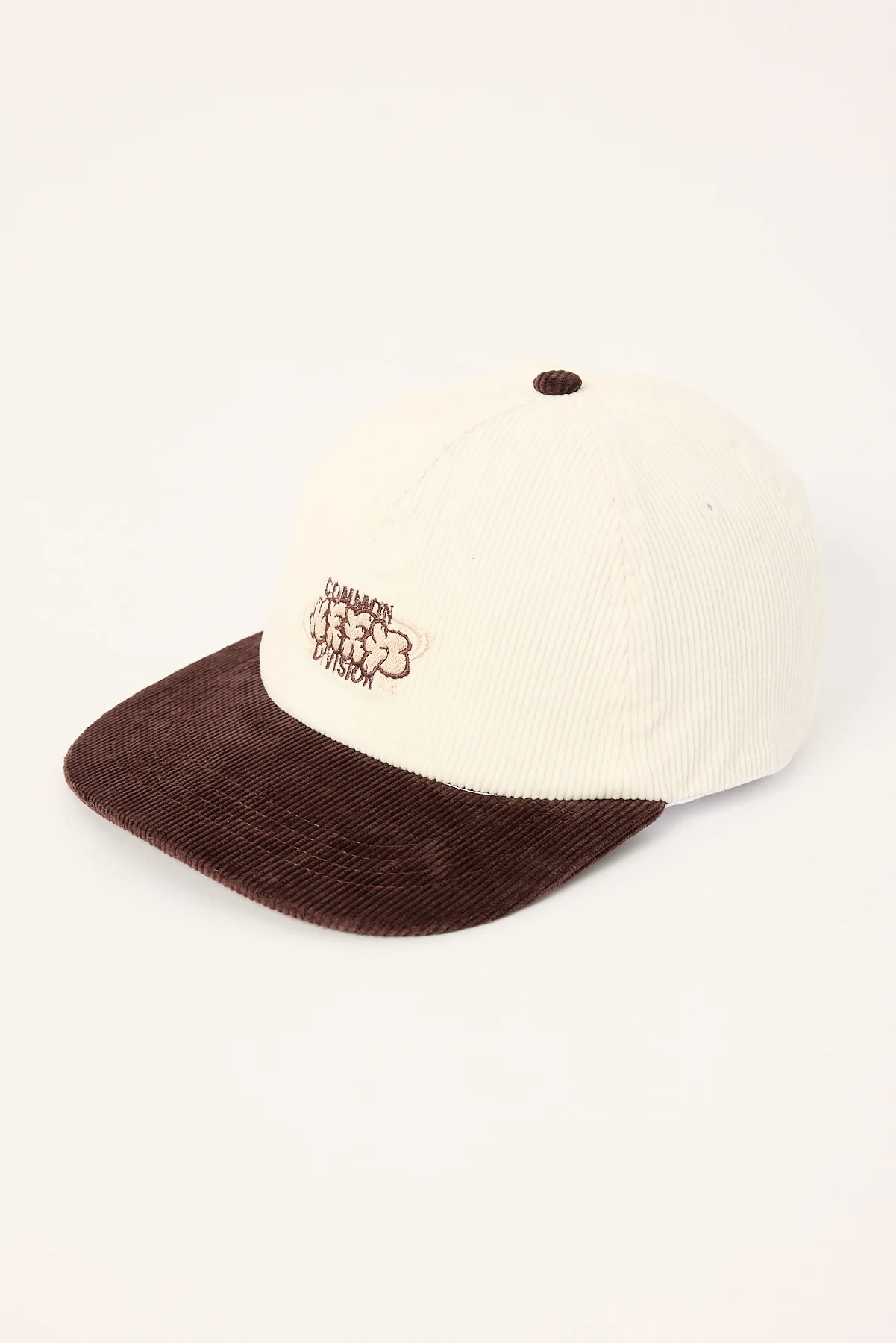 Common Need Division Skate Cap White/Brown - Image 3