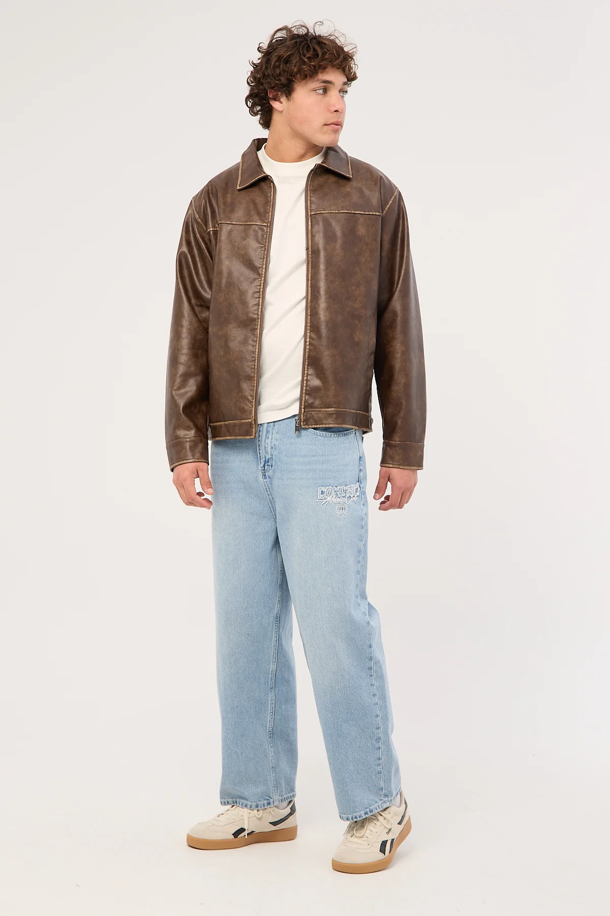 Common Need Dynamic Dalton Baggy Jean HAZE BLUE - Image 2