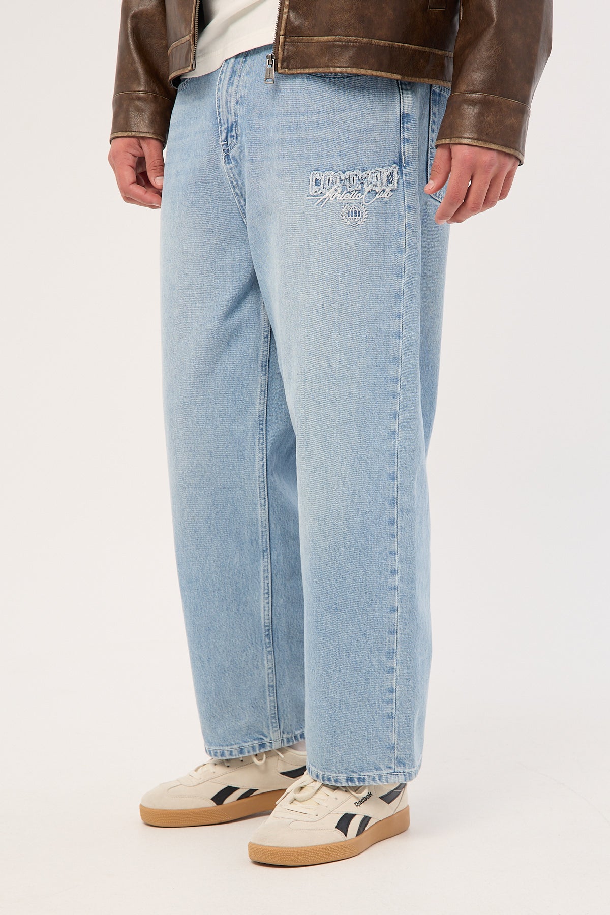 Common Need Dynamic Dalton Baggy Jean HAZE BLUE - Image 4