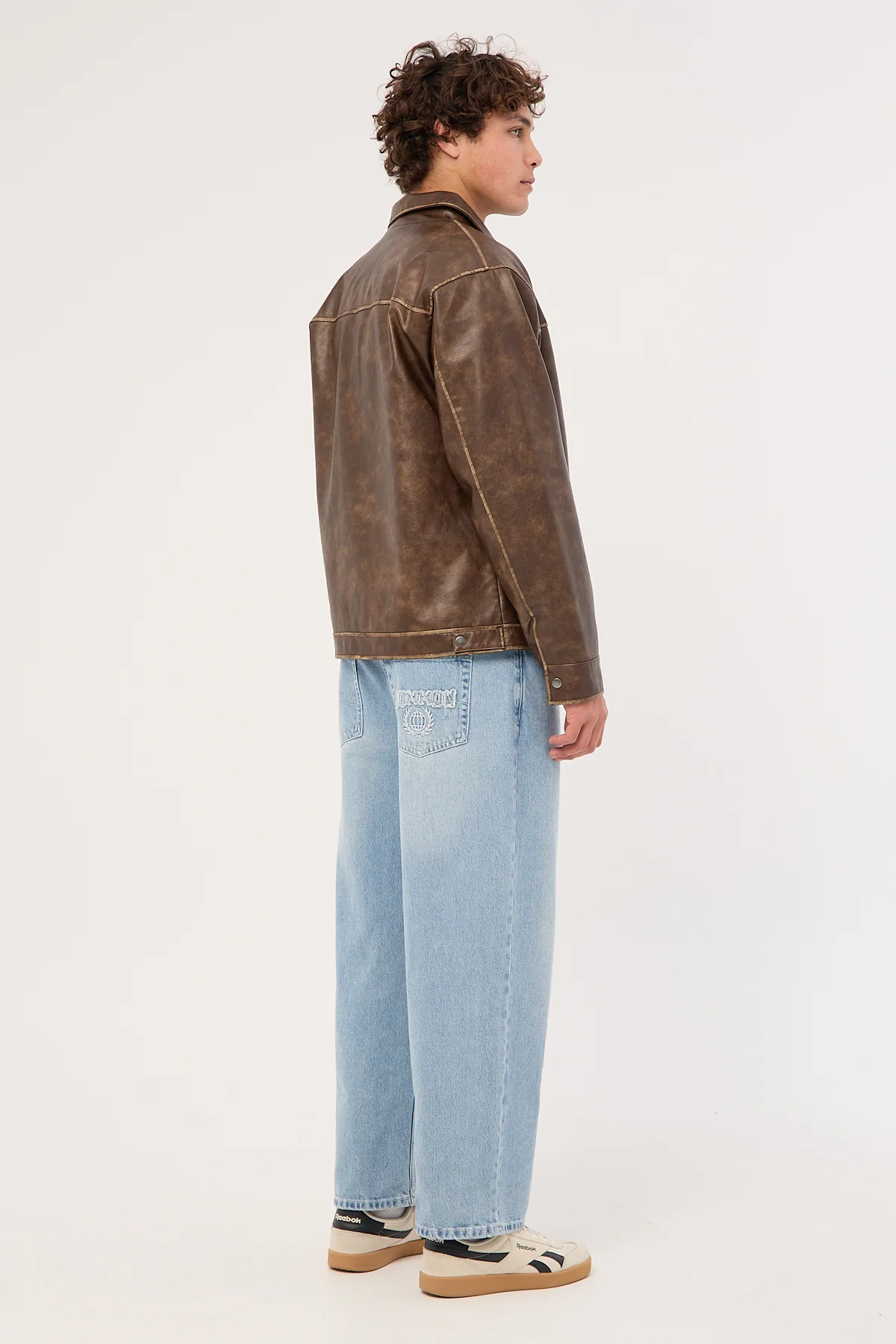 Common Need Dynamic Dalton Baggy Jean HAZE BLUE - Image 6