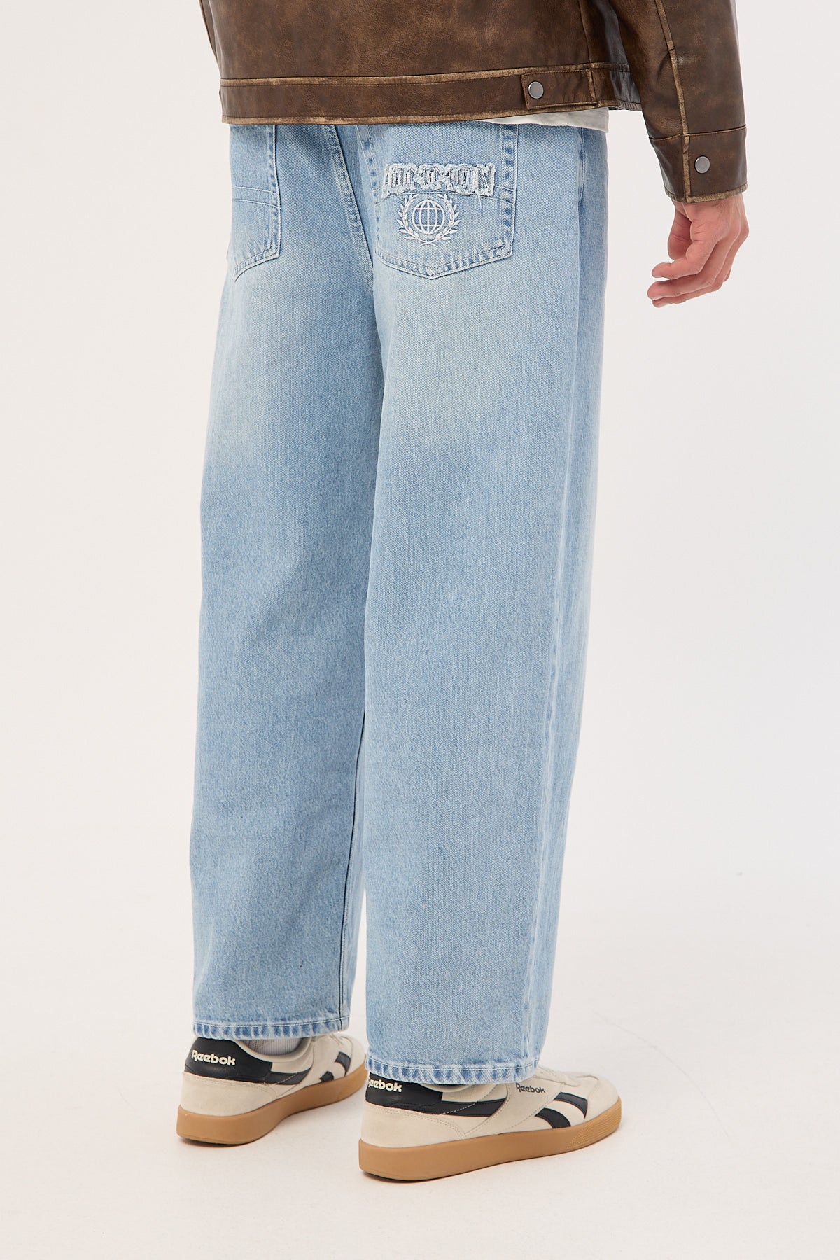 Common Need Dynamic Dalton Baggy Jean HAZE BLUE - Image 7