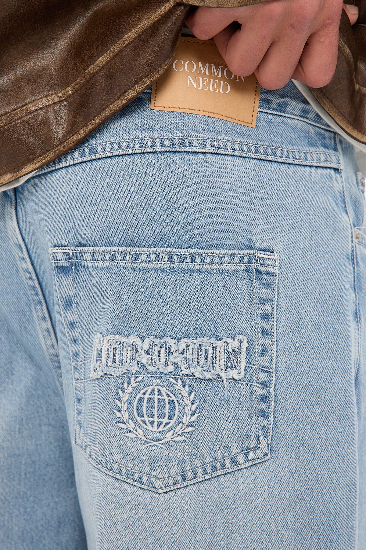 Common Need Dynamic Dalton Baggy Jean HAZE BLUE - Image 8