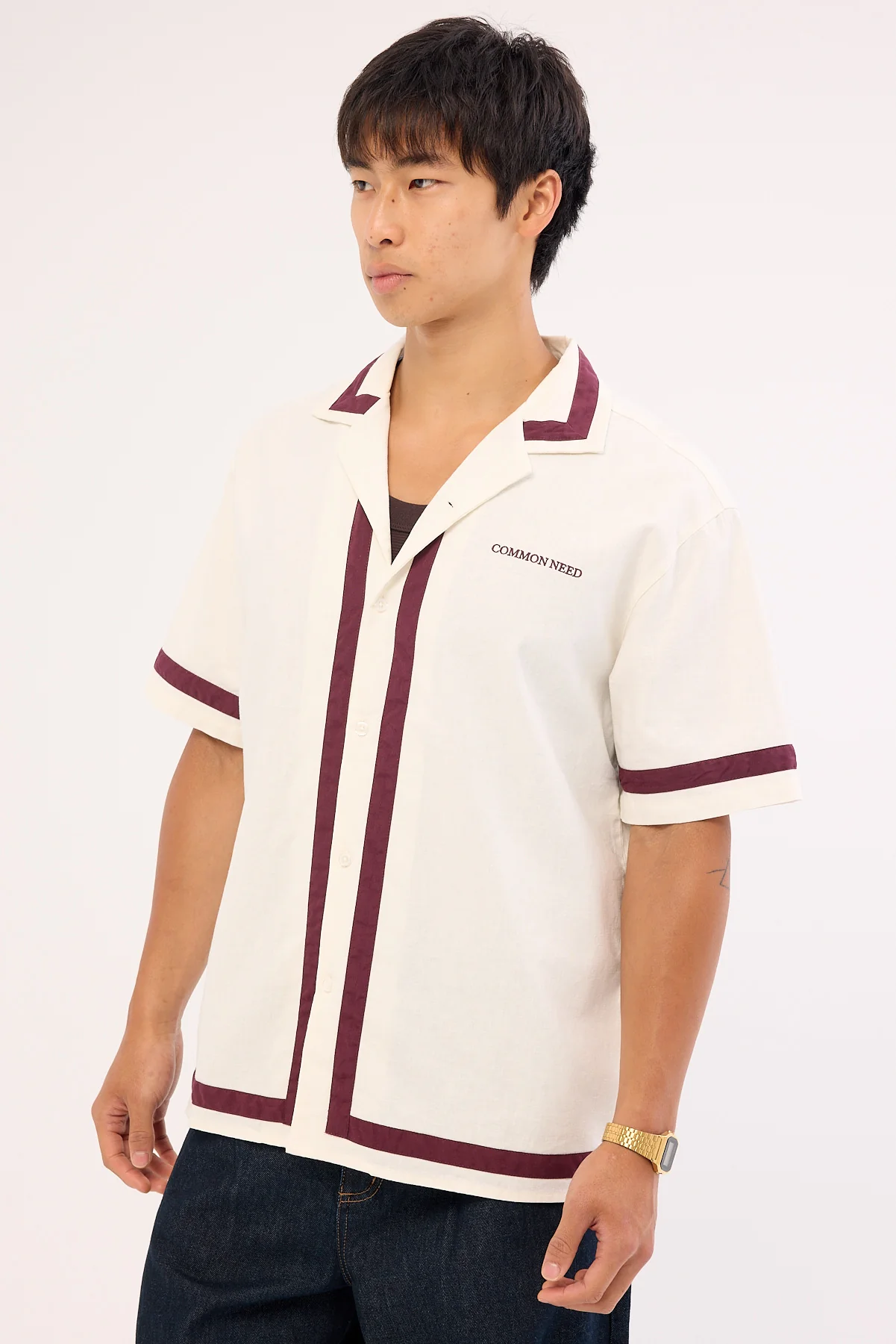 Common Need Dynasty Resort Shirt Ecru - Image 5