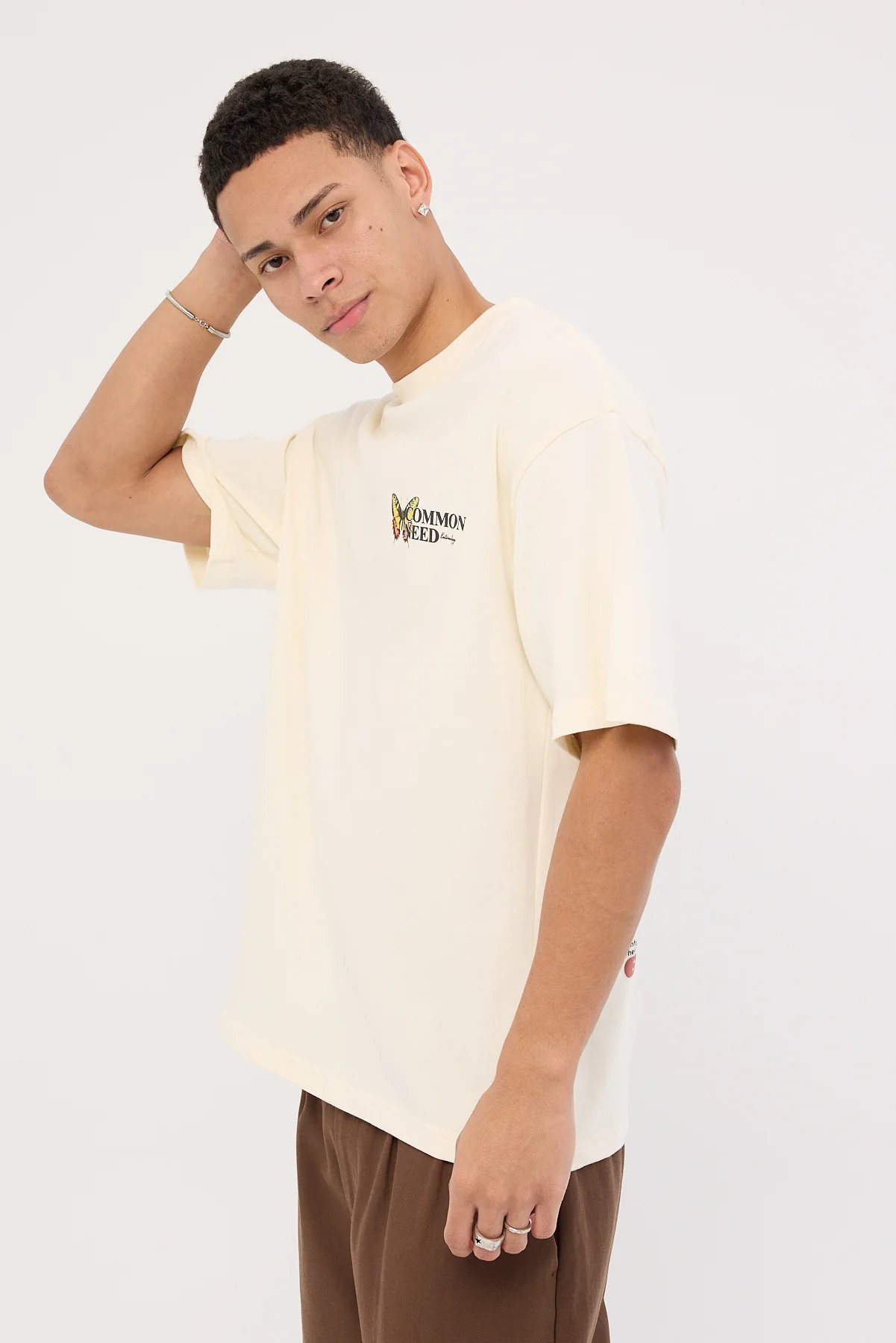 Common Need Entomology Heavyweight Easy Tee ECRU - Image 4