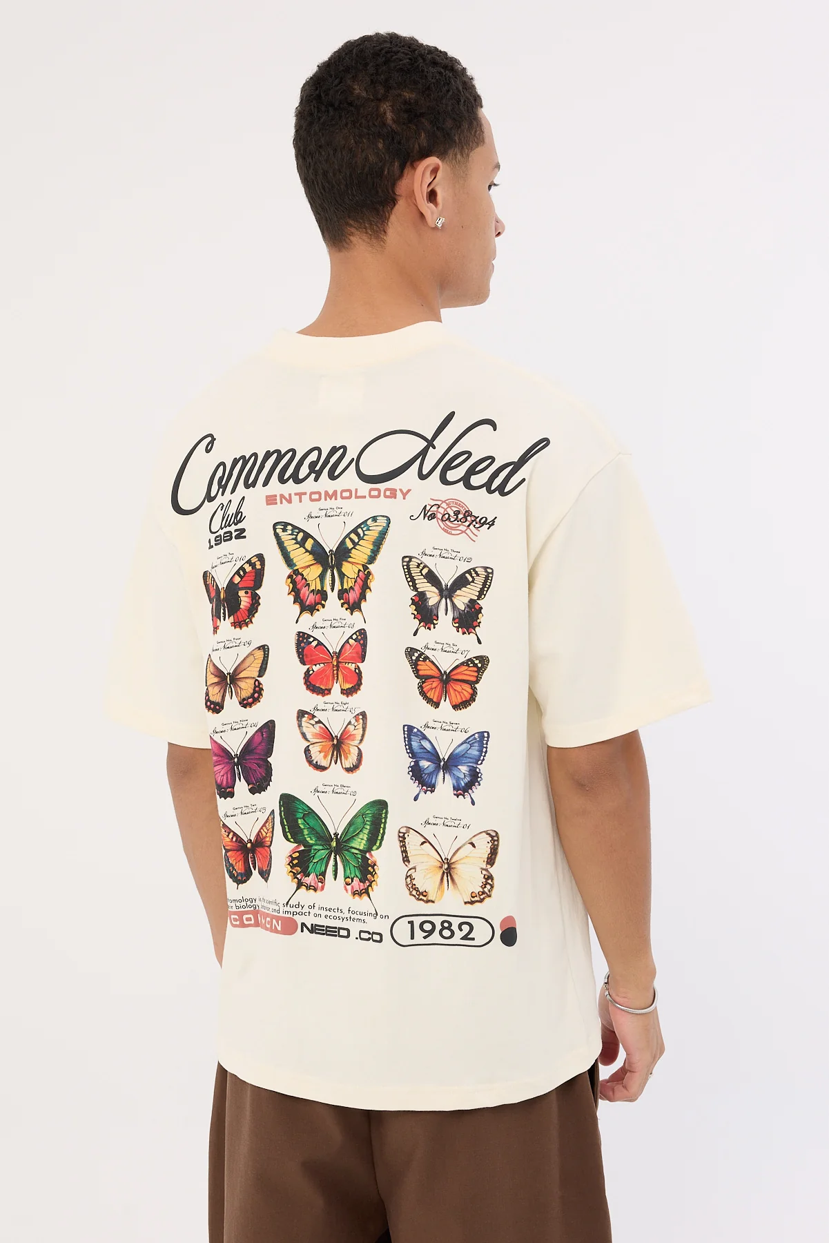 Common Need Entomology Heavyweight Easy Tee ECRU - Image 5