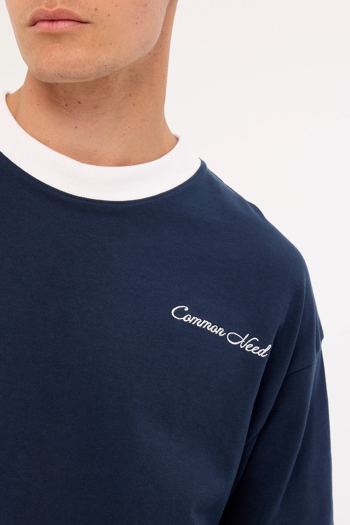 Common Need Era Heavyweight Easy Tee Navy - Image 3