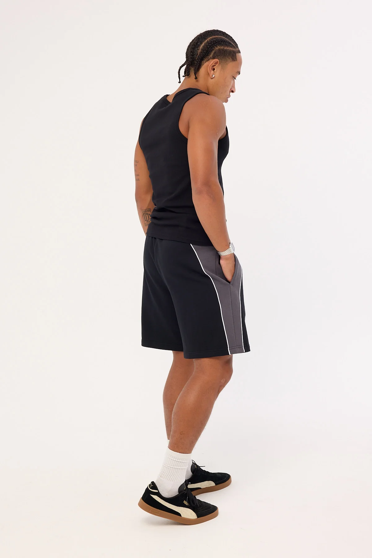 Common Need Fastlane Sweat Short Black - Image 6