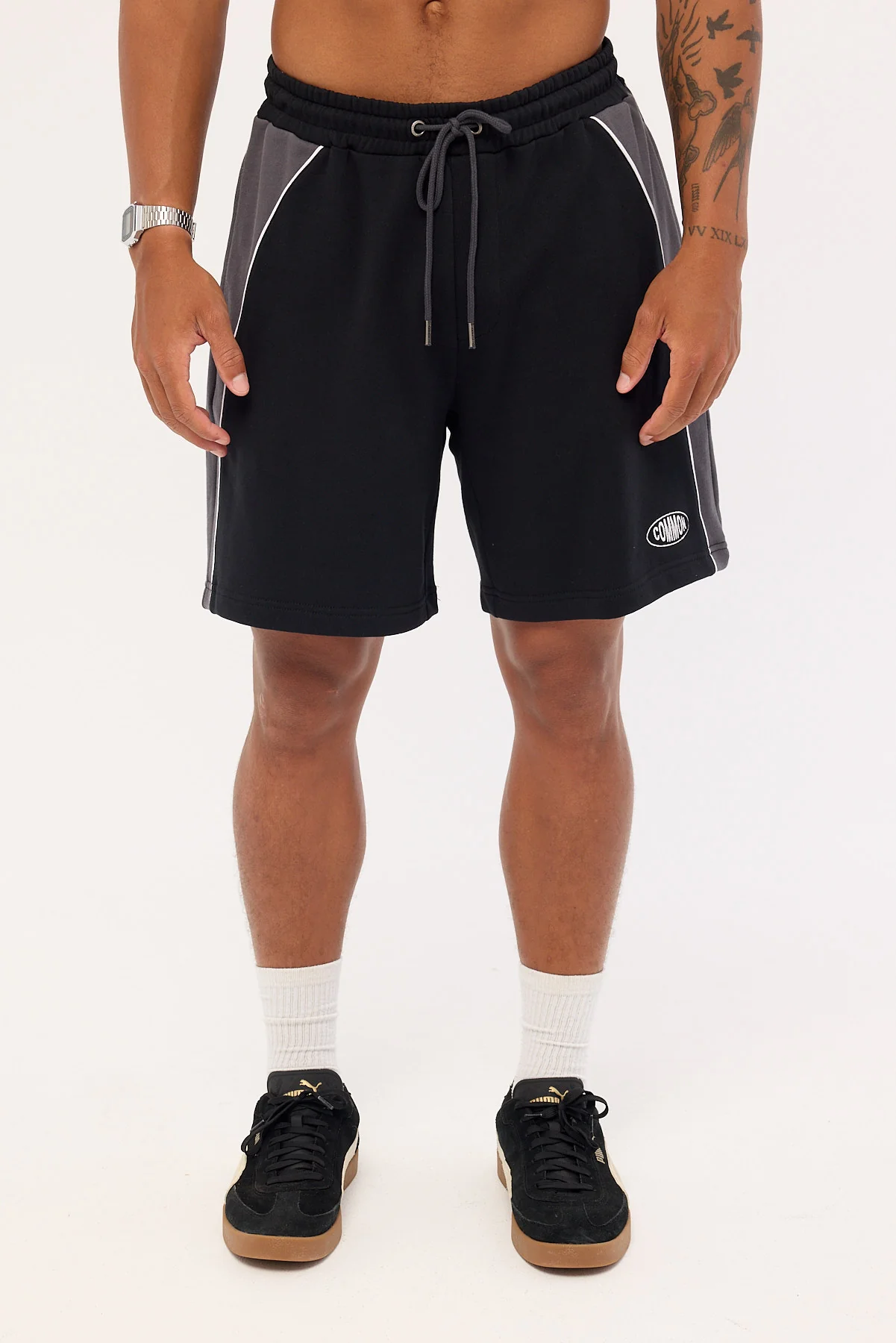 Common Need Fastlane Sweat Short Black - Image 7