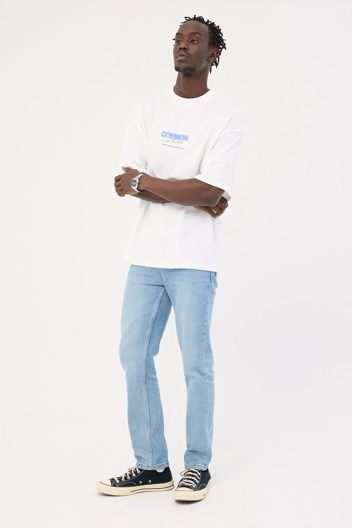 Common Need Finn Slim Jean Cloud Blue - Image 3