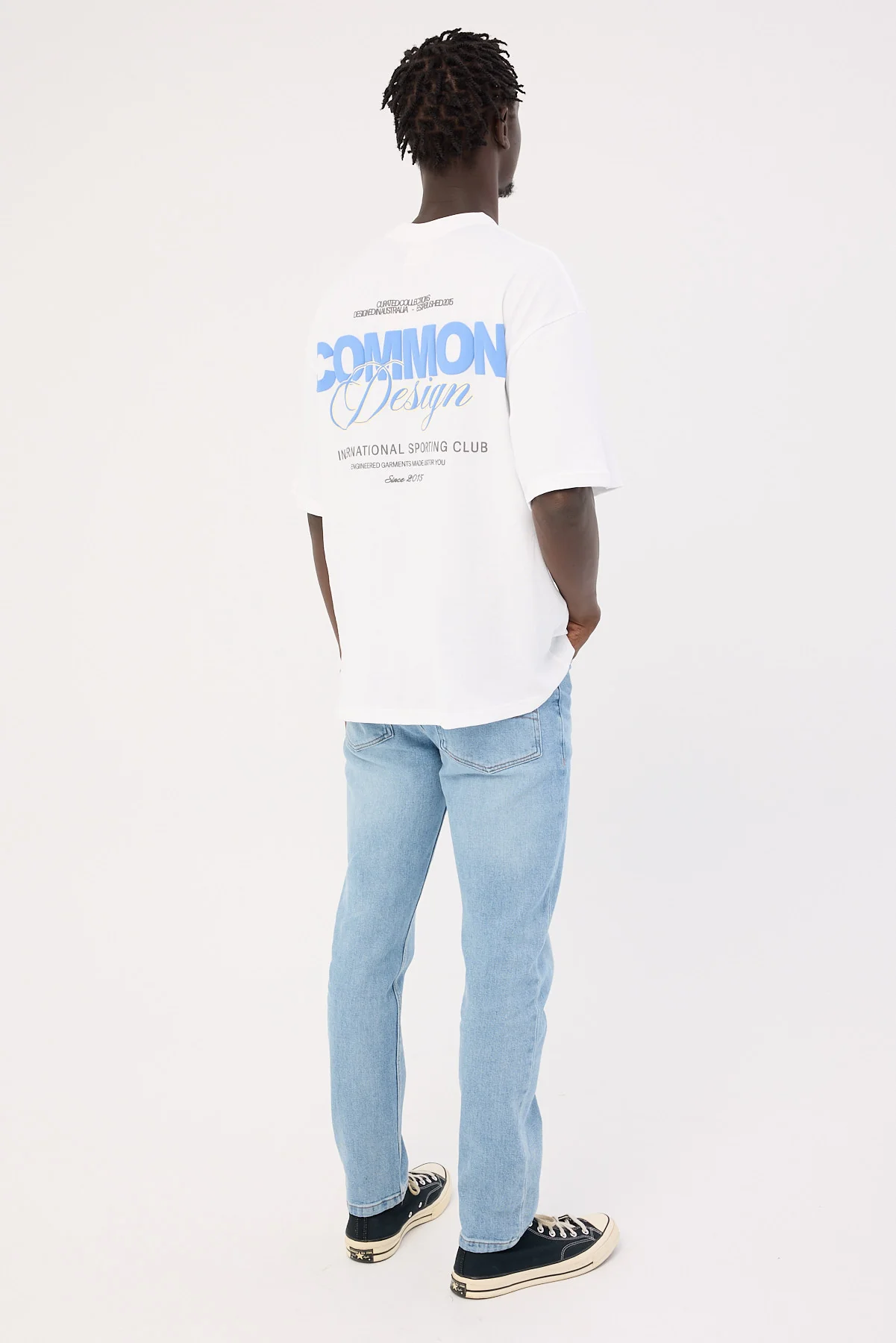 Common Need Finn Slim Jean Cloud Blue - Image 6