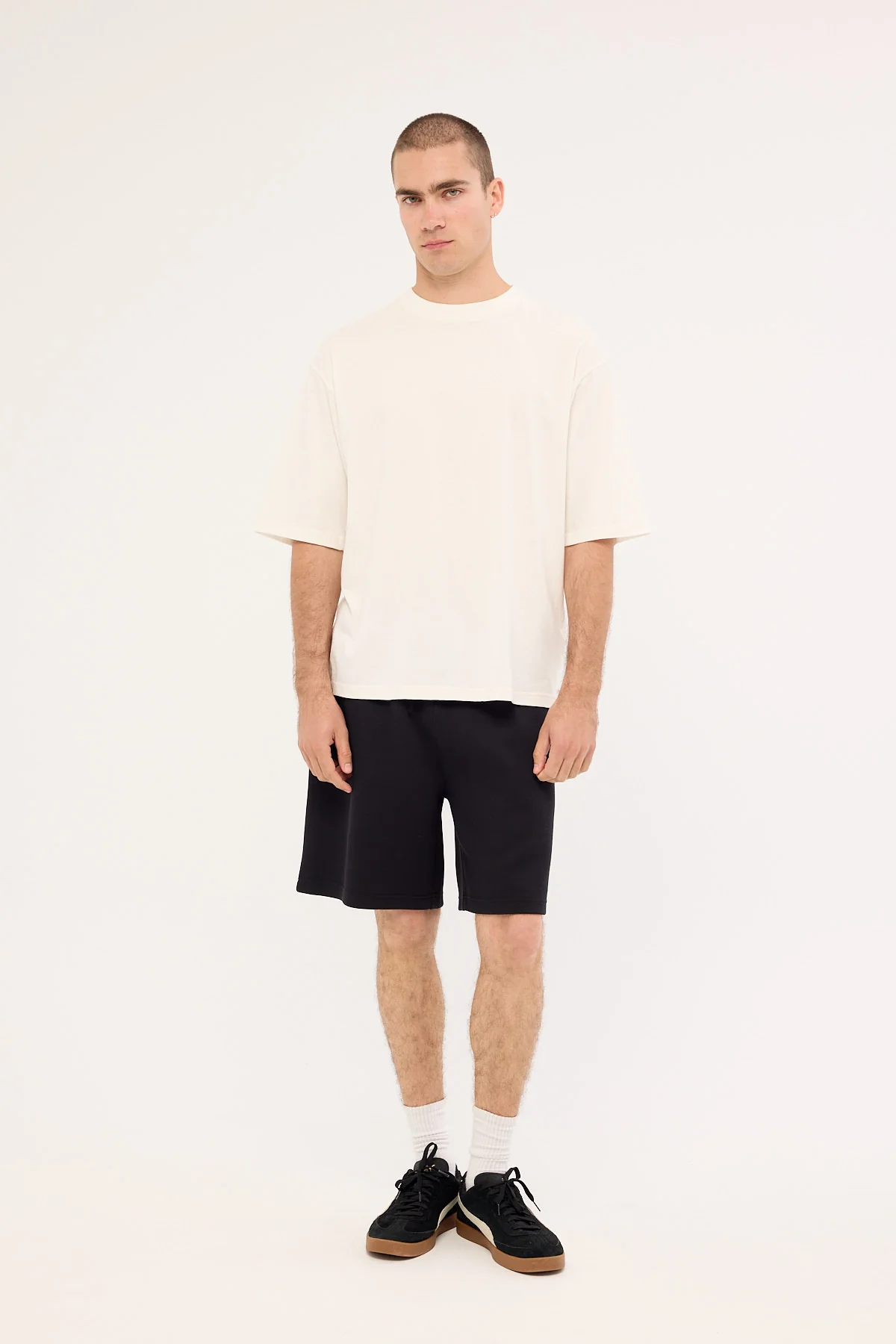 Common Need Focus Tech Track Short Black