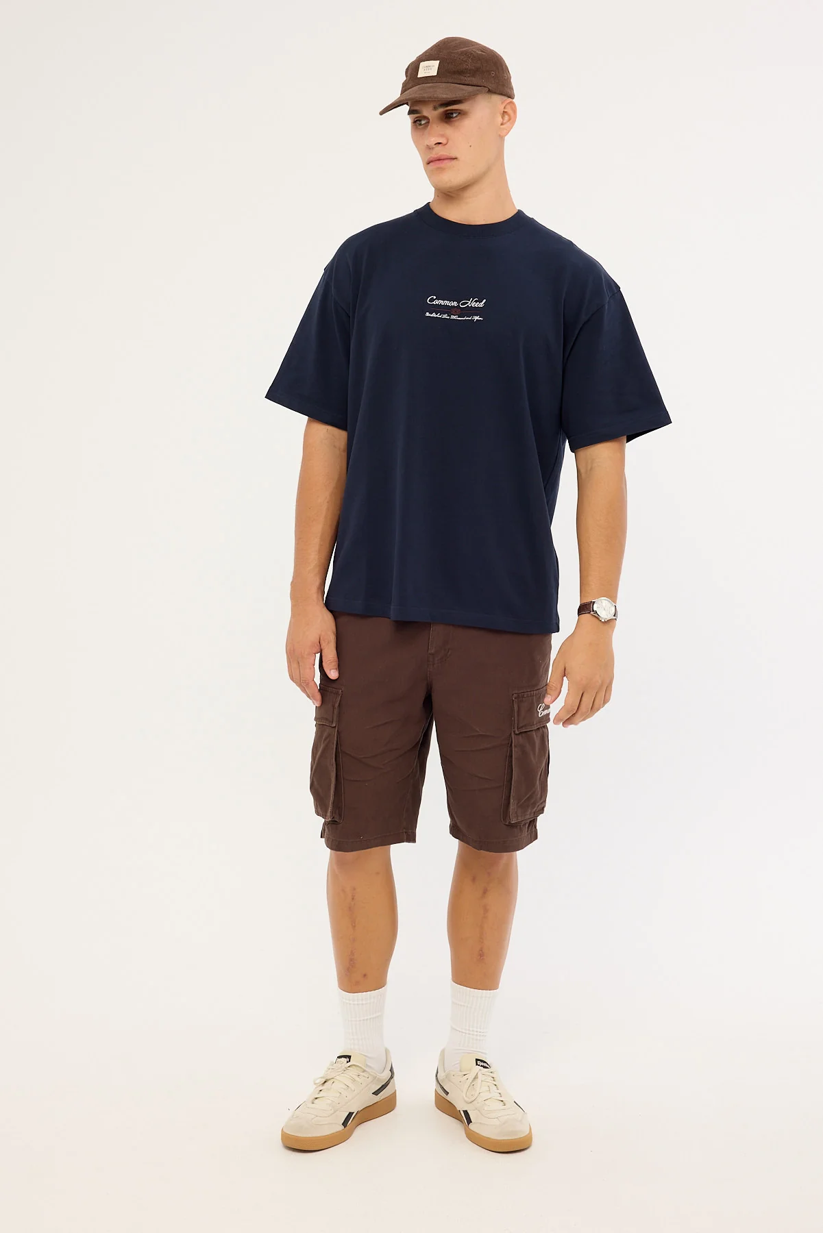 Common Need Format Heavyweight Easy Tee Navy - Image 2