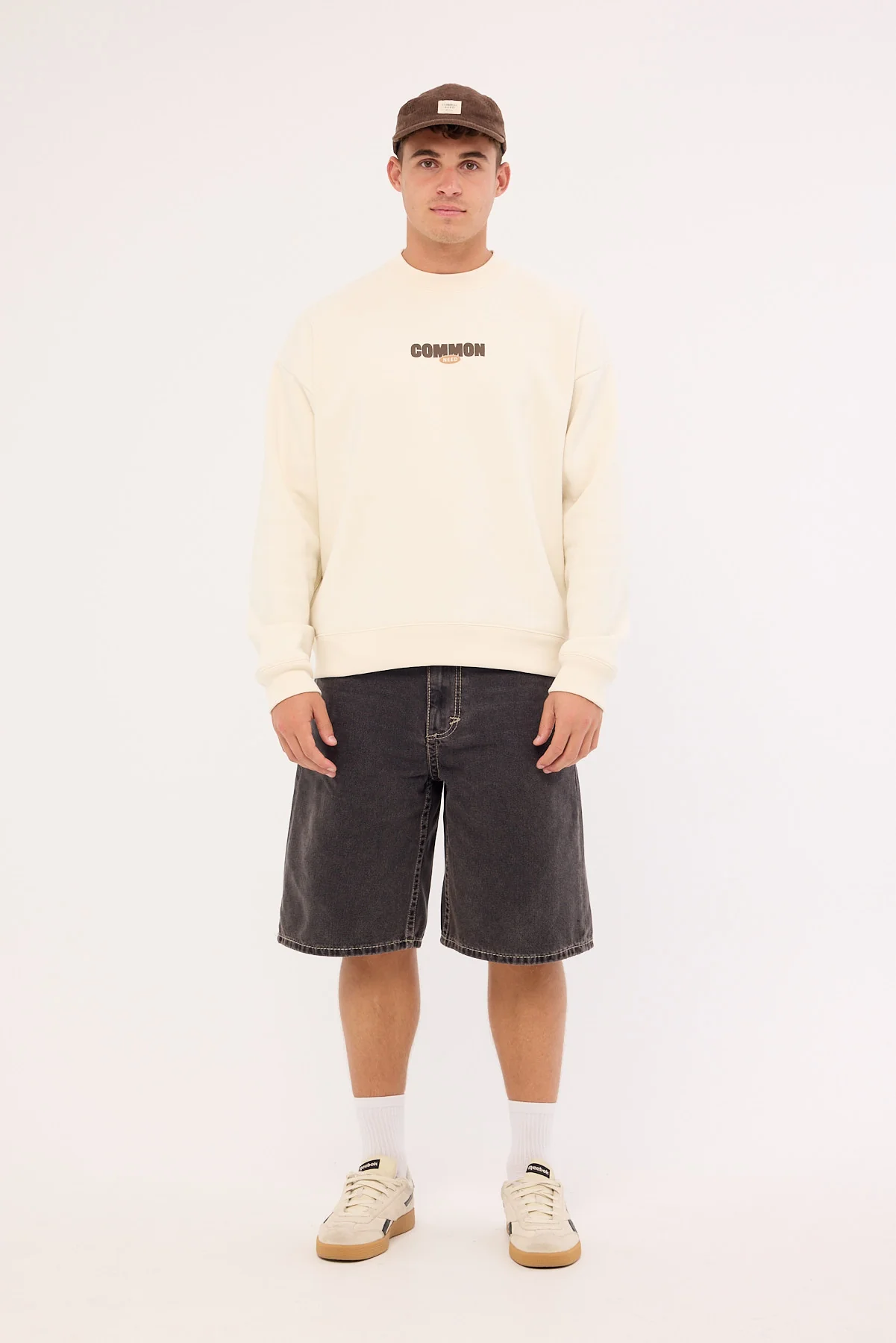 Common Need Gallery Crew Sweater Off White - Image 2