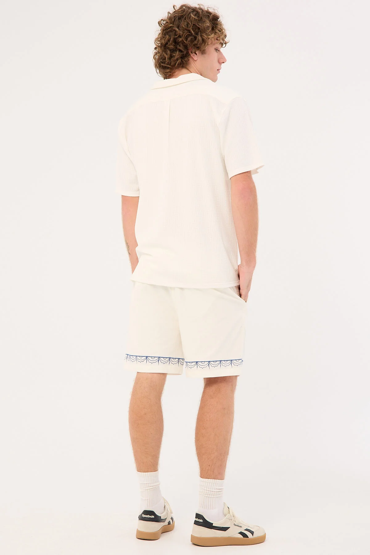 Common Need Gnocchi Elastic Waist Short White - Image 6