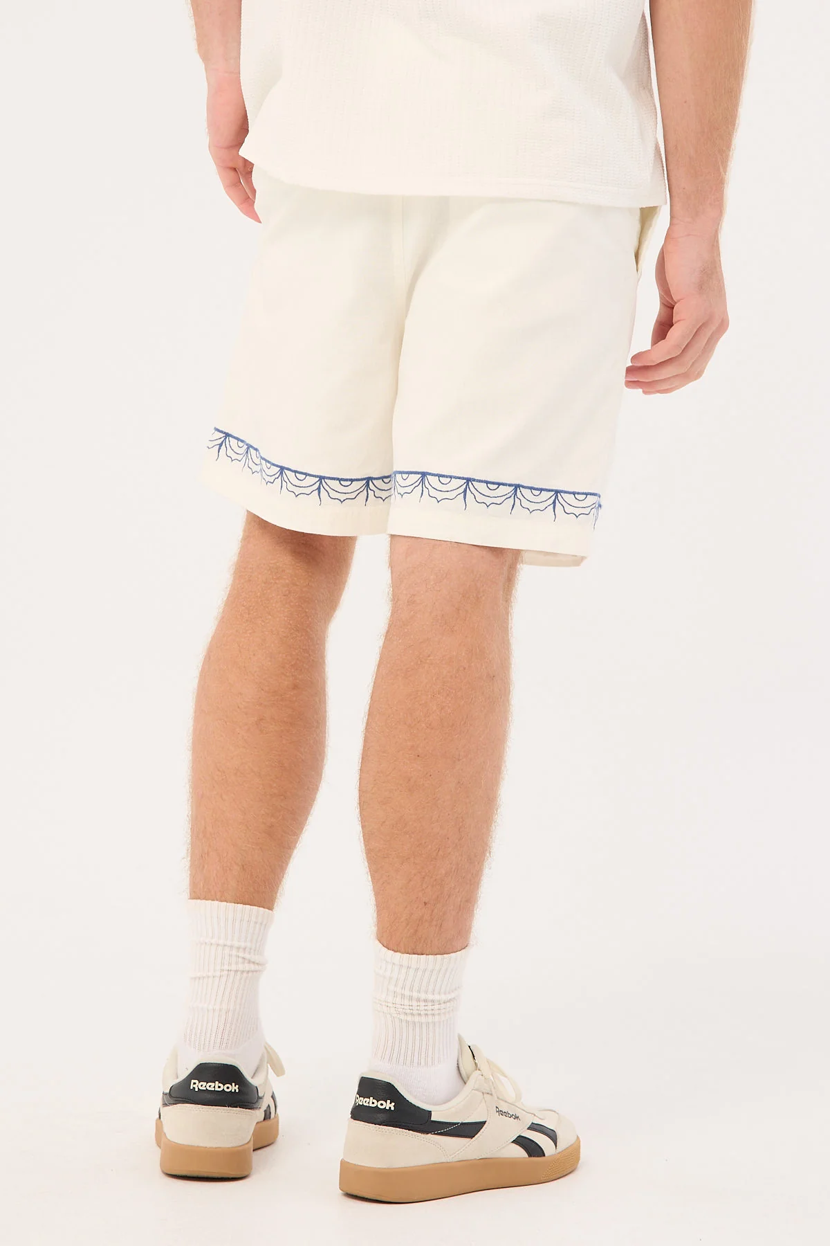 Common Need Gnocchi Elastic Waist Short White - Image 8