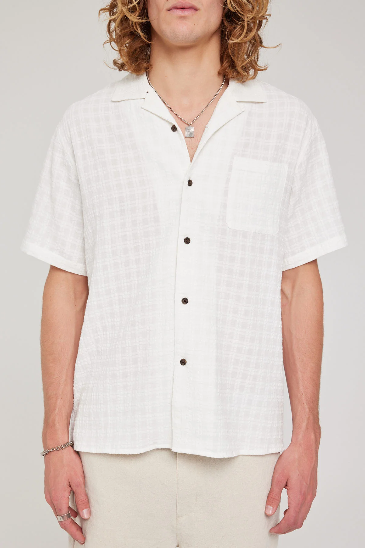 Common Need Granada Resort Shirt White - Image 6
