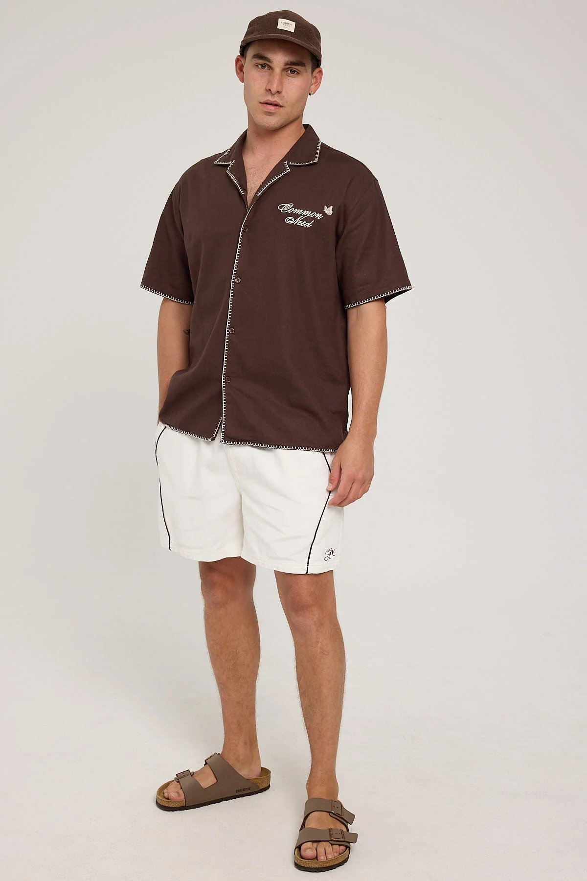 Common Need Heirloom Relaxed Short Ecru - Image 2