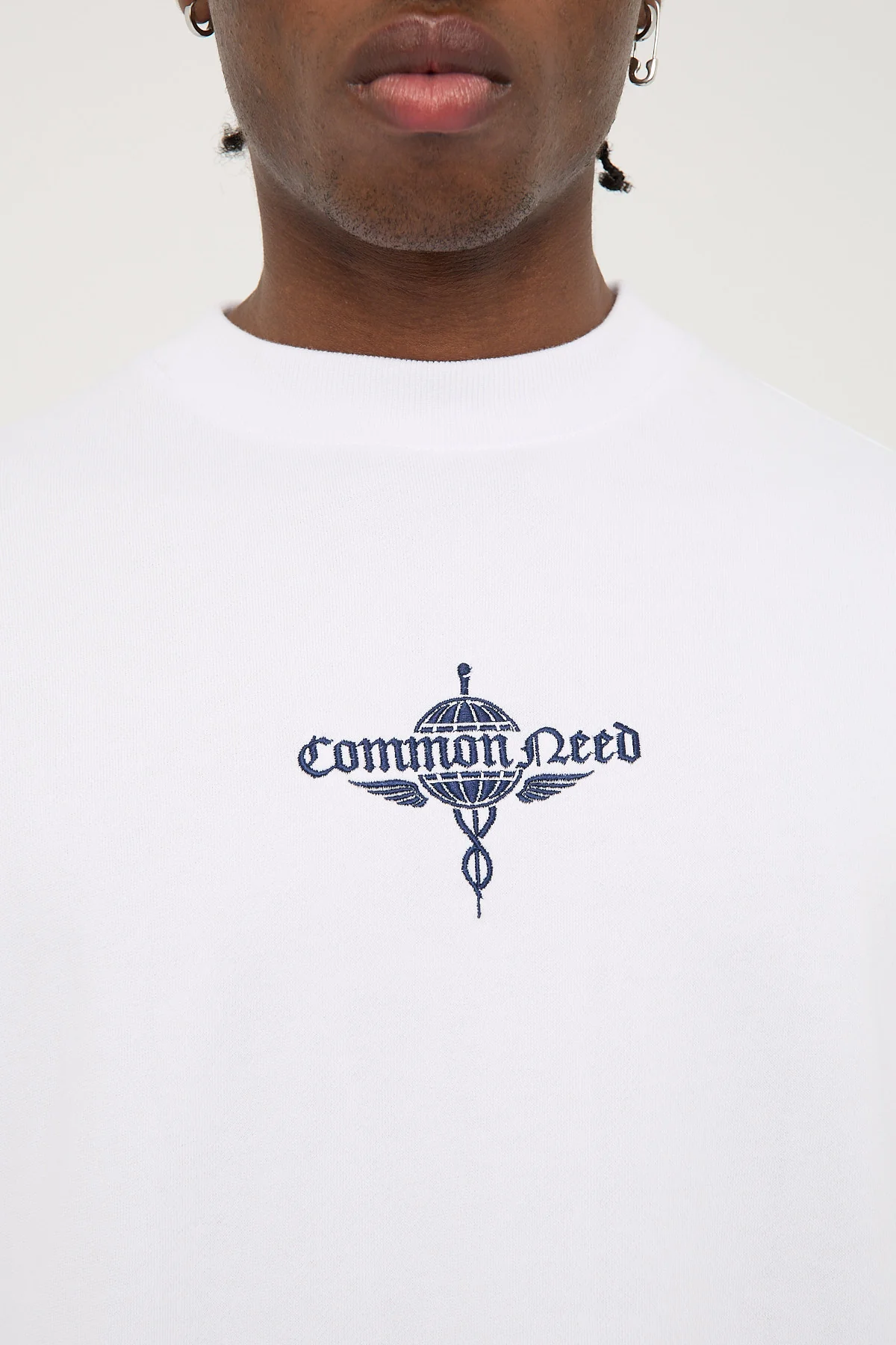 Common Need Hermes Loopback Easy Tee White - Image 5