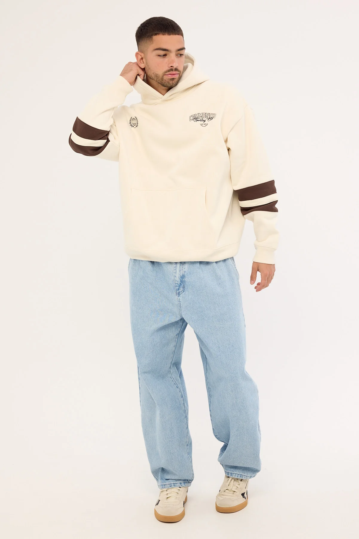 Common Need Imperium Boxy Hoodie Off White - Image 2