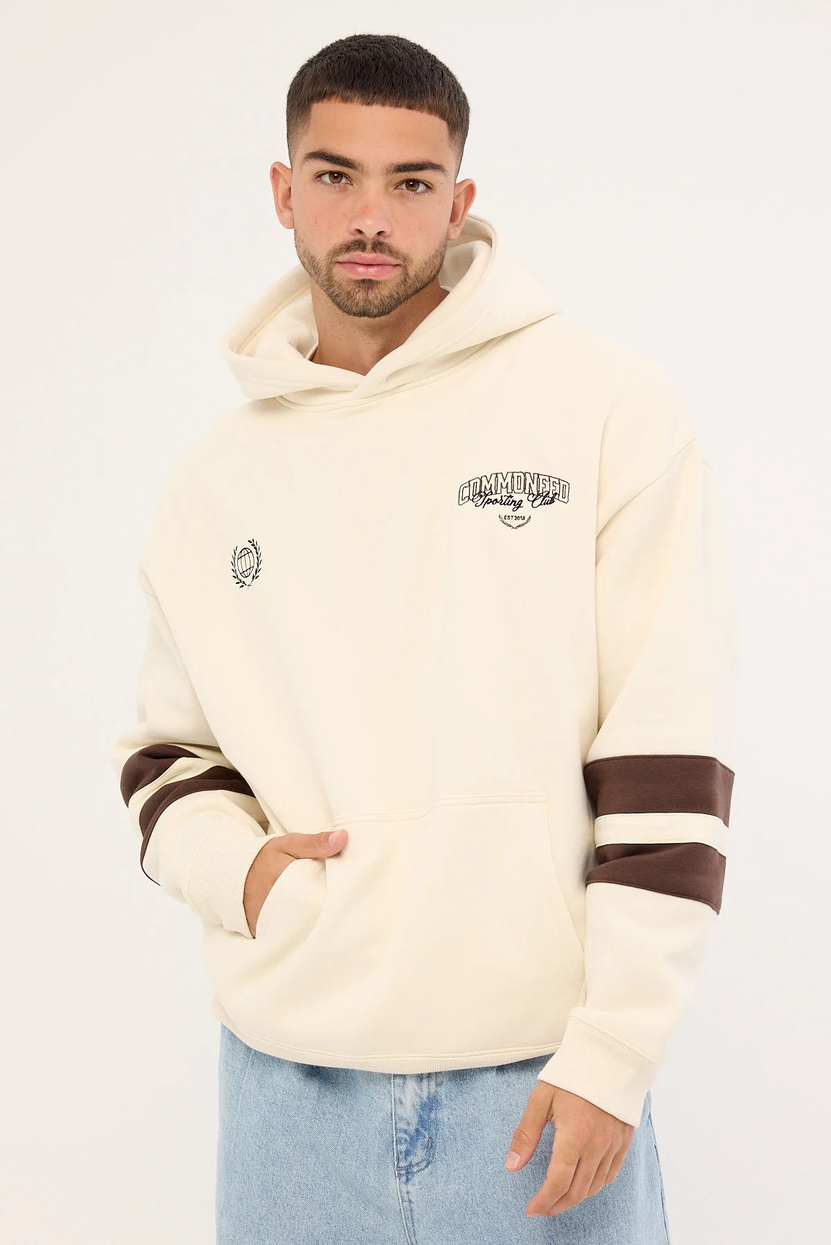 Common Need Imperium Boxy Hoodie Off White - Image 3