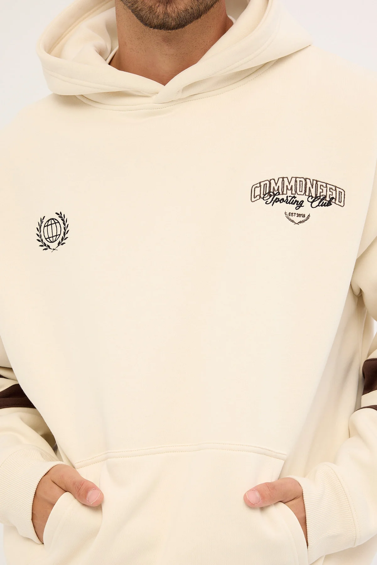 Common Need Imperium Boxy Hoodie Off White - Image 4