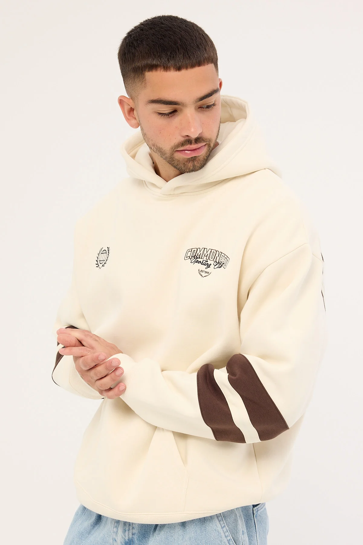 Common Need Imperium Boxy Hoodie Off White - Image 5