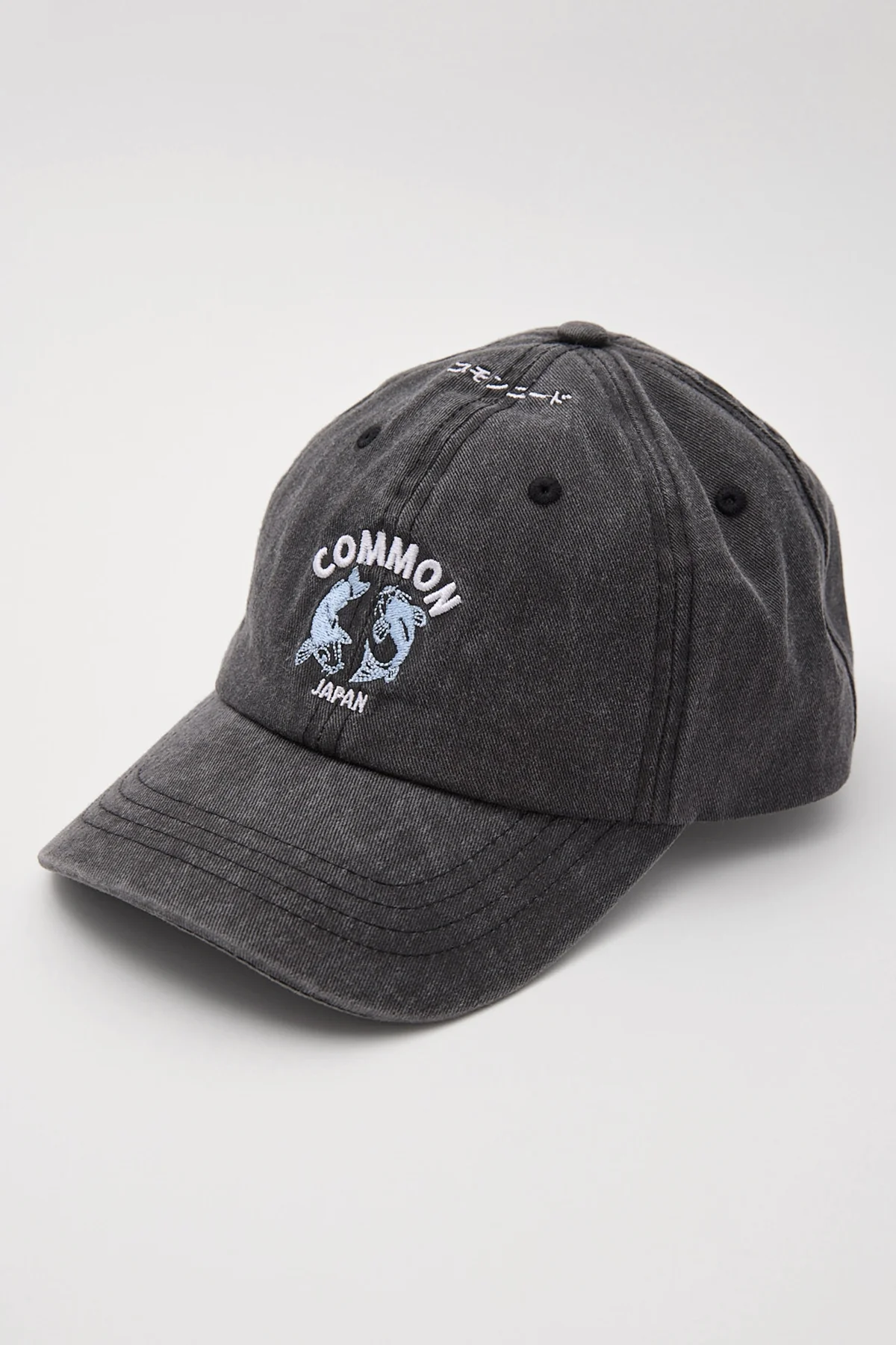 Common Need Kawa Dad Cap Washed Black - Image 2